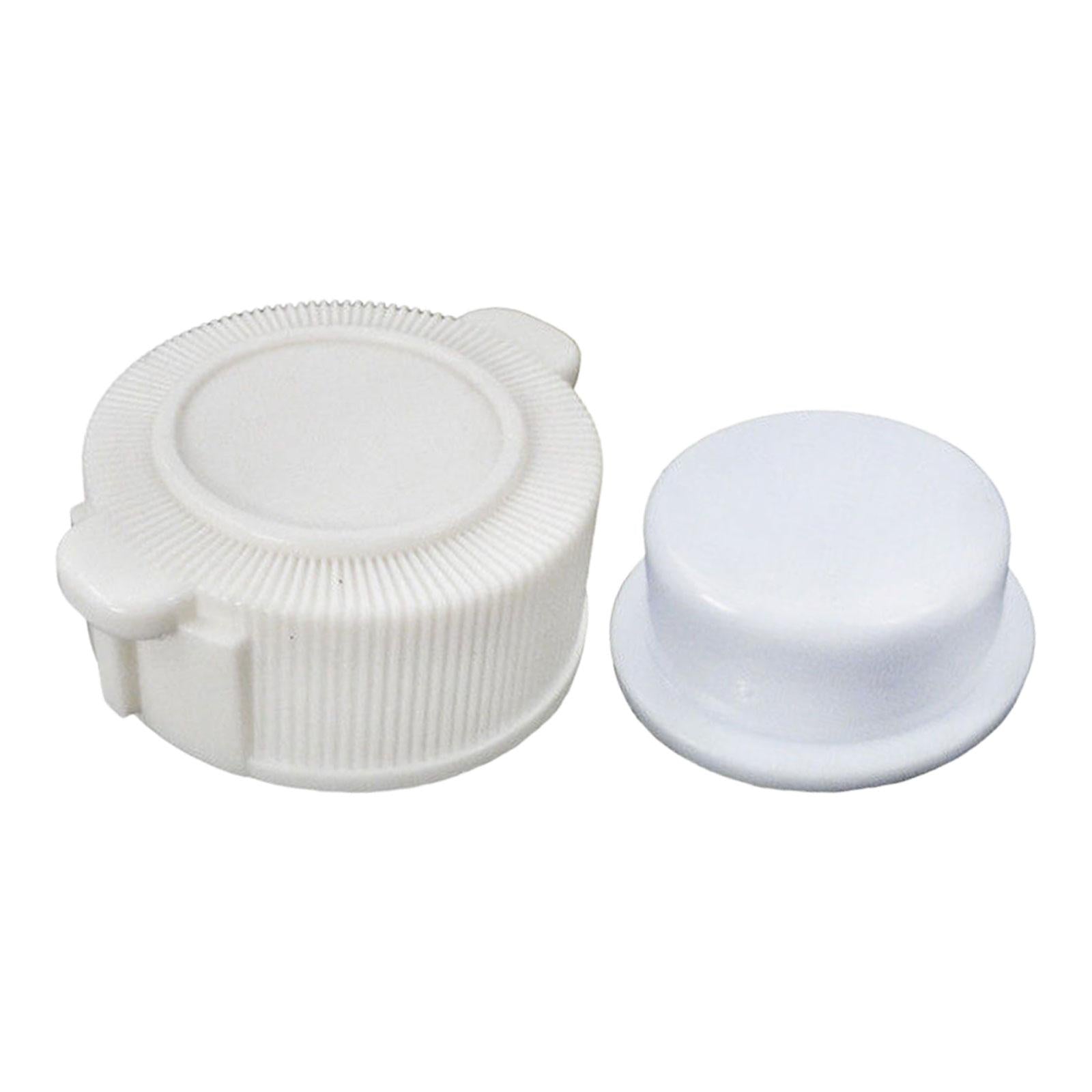 2xDrain Plug Cap Repair Parts Pools Valve Cap and Plug for Air Mattress Airbed