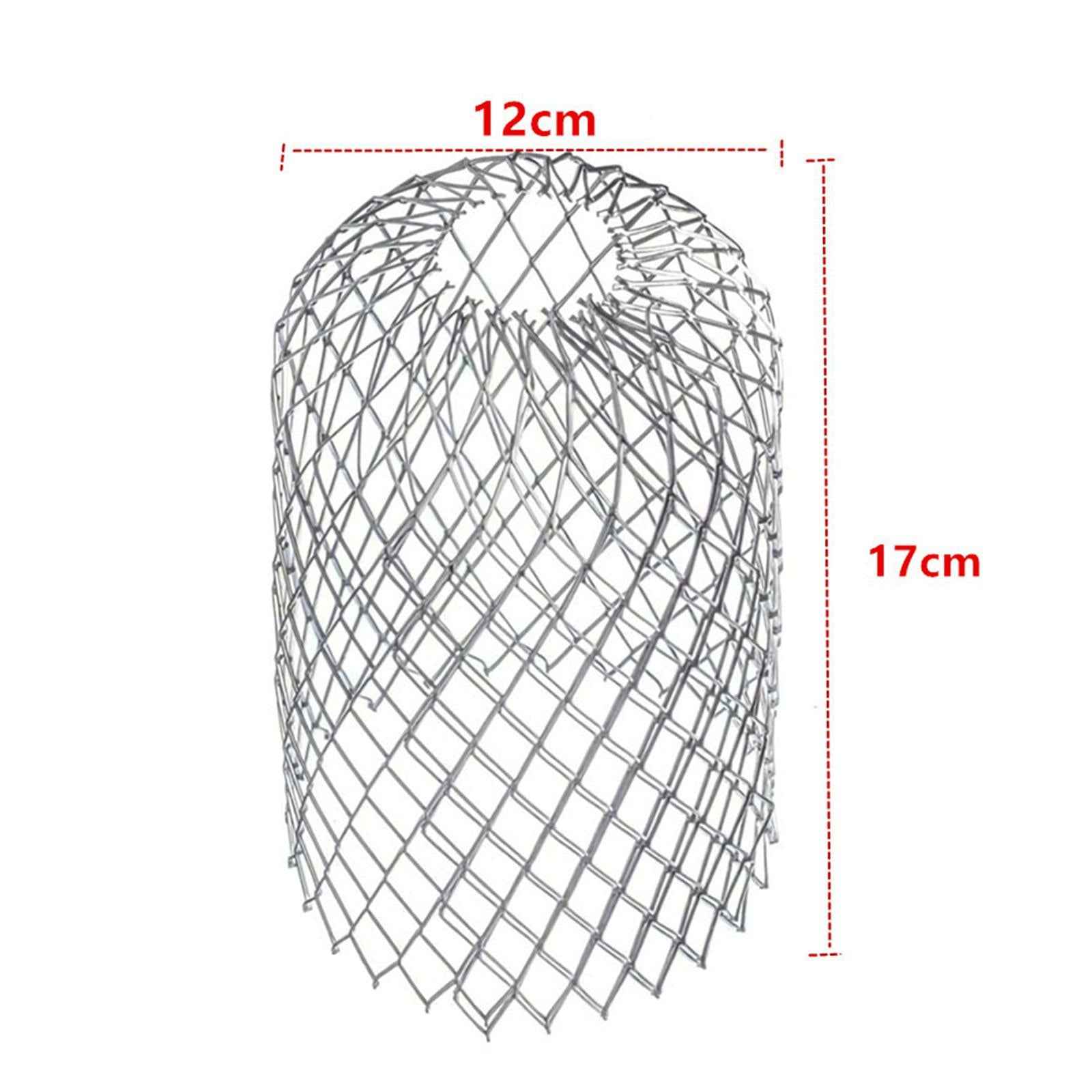 Leaf Filter Gutter Strainer Aluminum Downspout Filter for Leaves Roof L