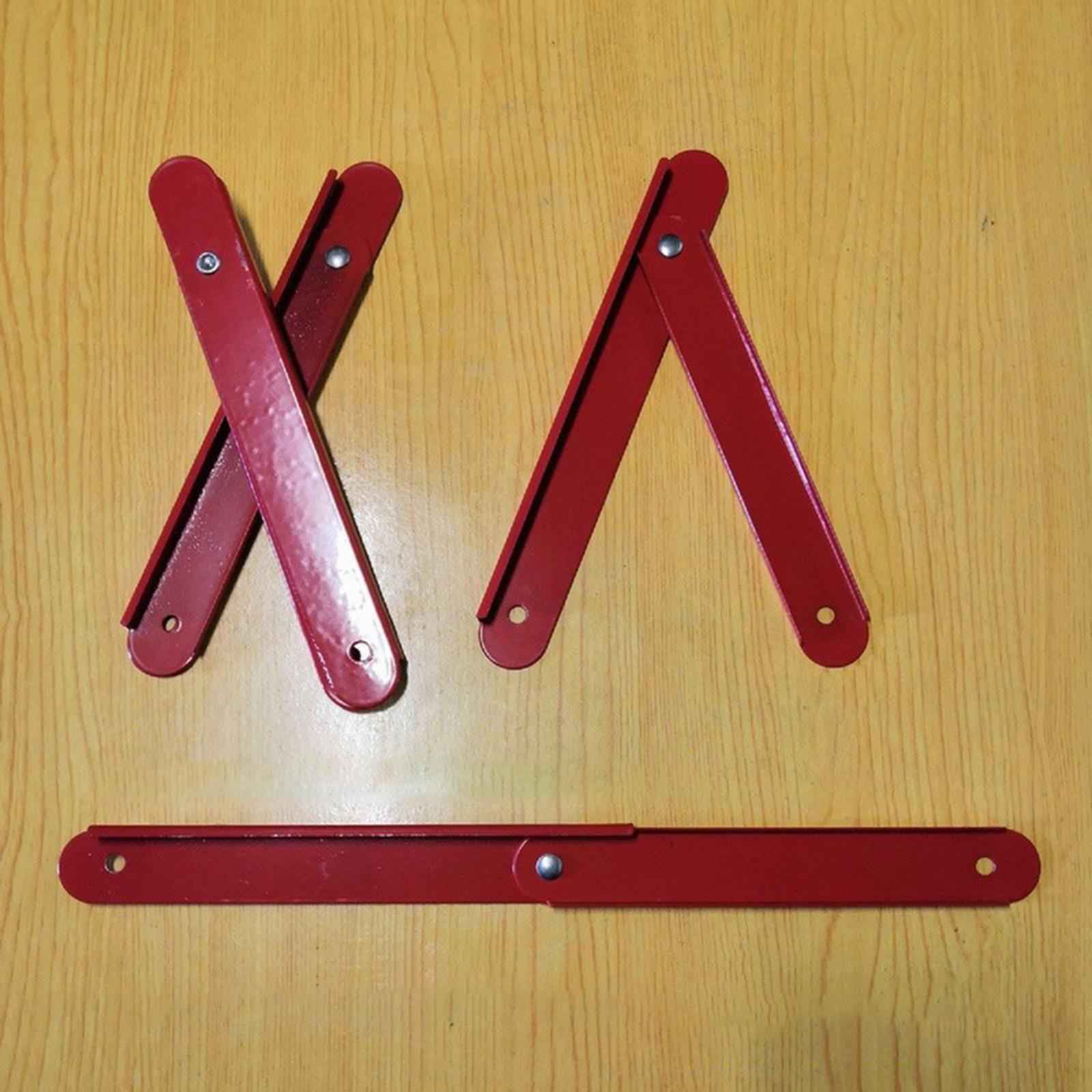 2x Herringbone Ladder Rod Attachment Metal Step Ladder Hinge Replacement 31 holes