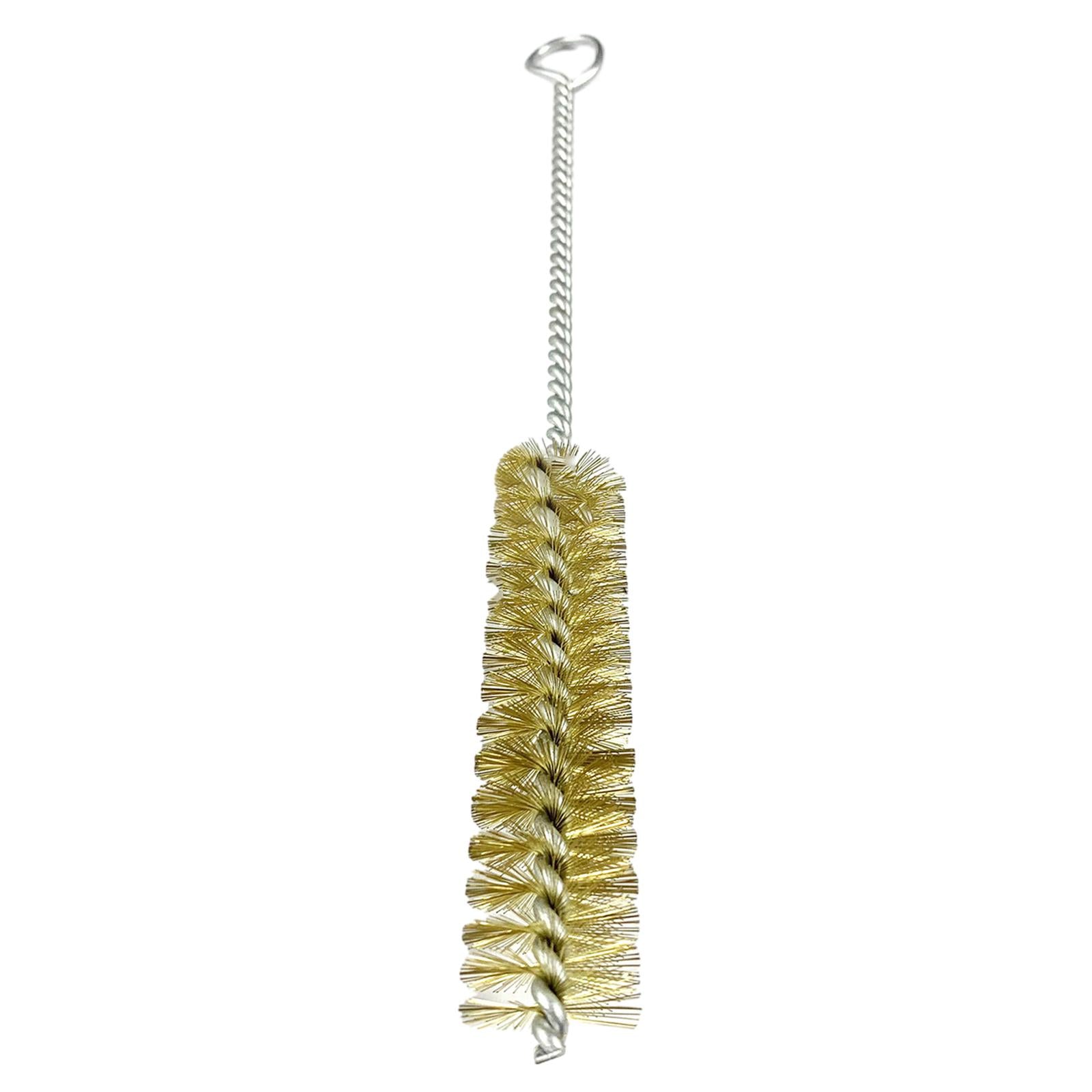 2xPipe Brush Small Long Handle Pipe Cleaning Brush for Auto Polishing Cleaning Diameter 12mm