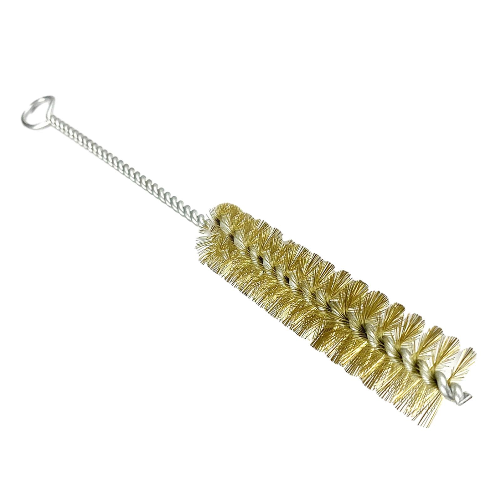 2xPipe Brush Small Long Handle Pipe Cleaning Brush for Auto Polishing Cleaning Diameter 12mm