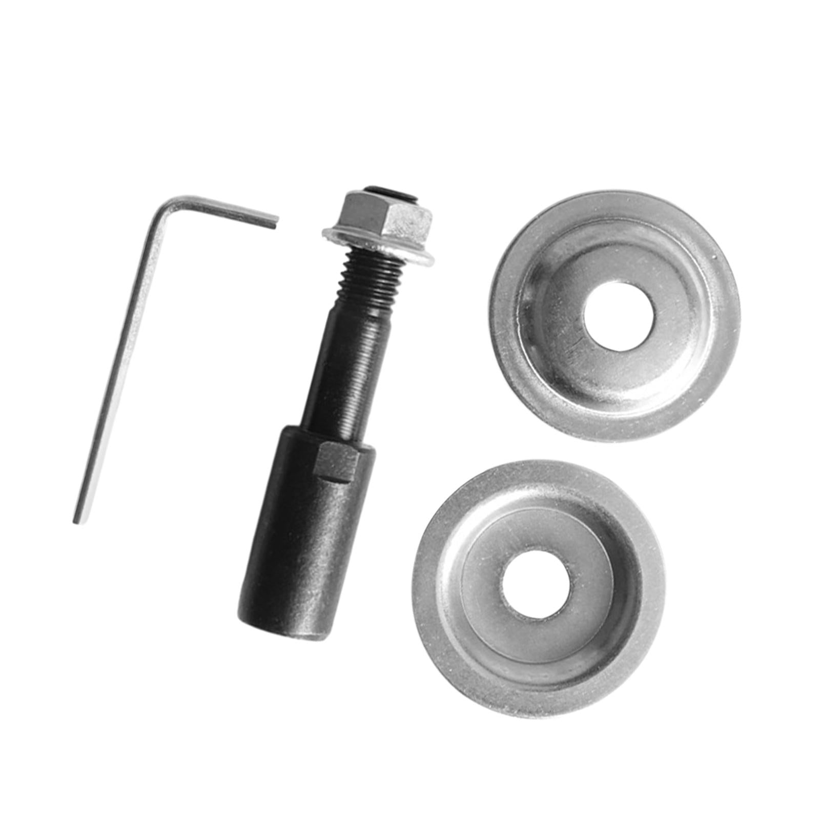 3xGrinding Wheel Shaft Buffing Arbor Threaded Shaft for Hair Wheel Fiber Wheel 8mm 92g