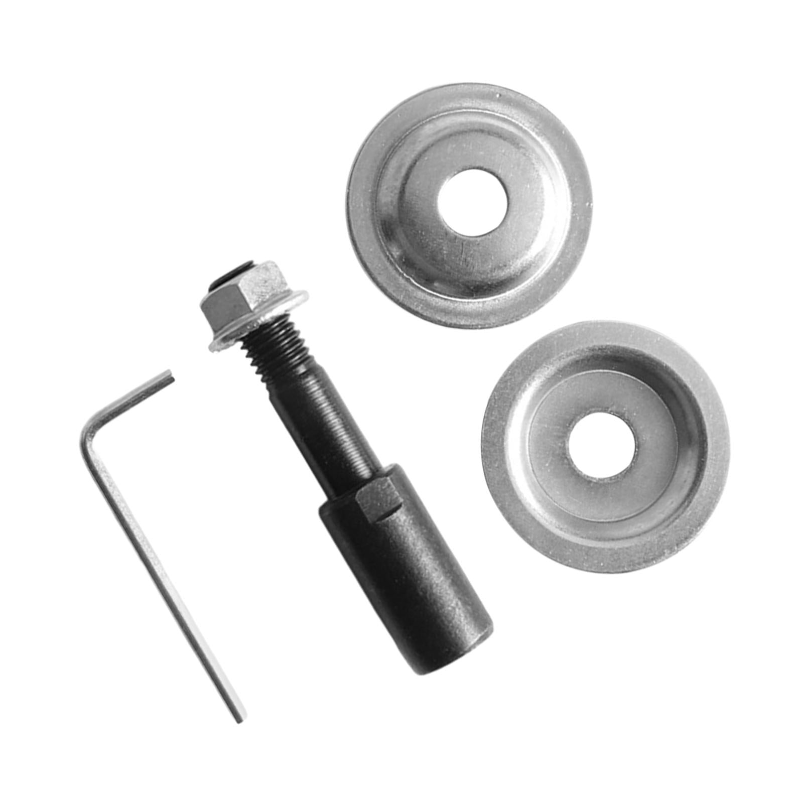 2xGrinding Wheel Shaft Buffing Arbor Threaded Shaft for Hair Wheel Fiber Wheel 8mm 92g