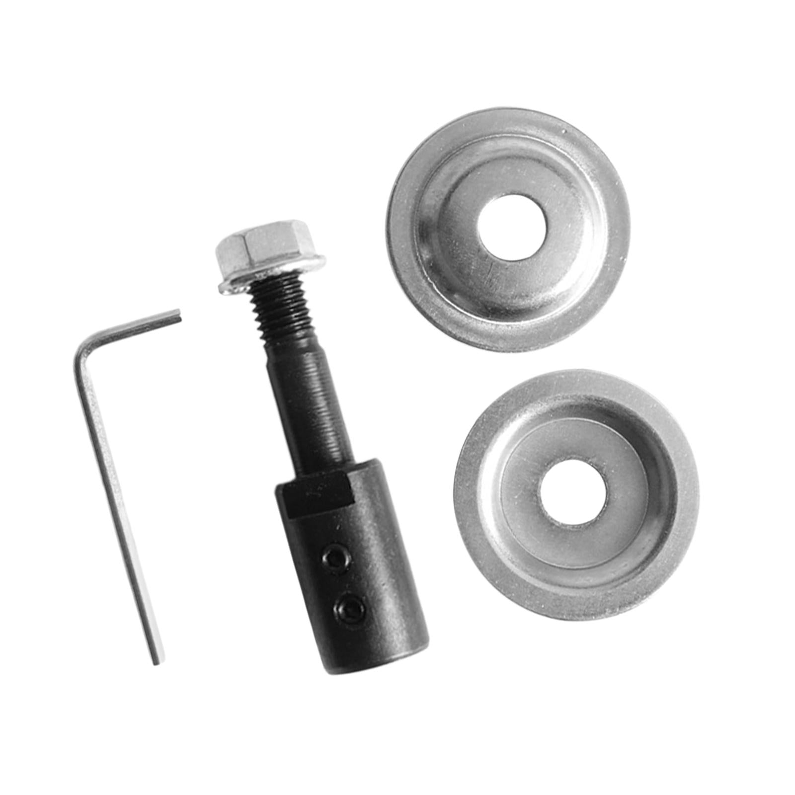 3xGrinding Wheel Shaft Buffing Arbor Threaded Shaft for Hair Wheel Fiber Wheel 10mm 92g