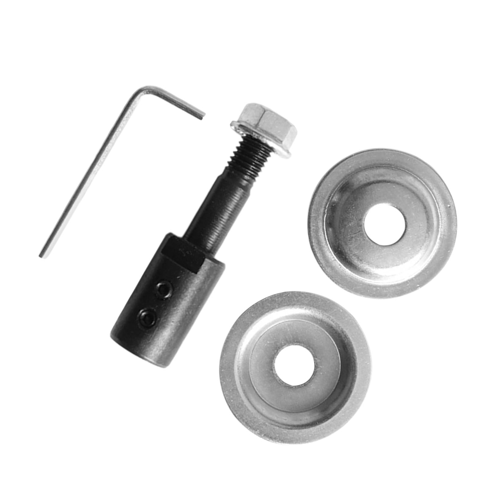 3xGrinding Wheel Shaft Buffing Arbor Threaded Shaft for Hair Wheel Fiber Wheel 10mm 92g