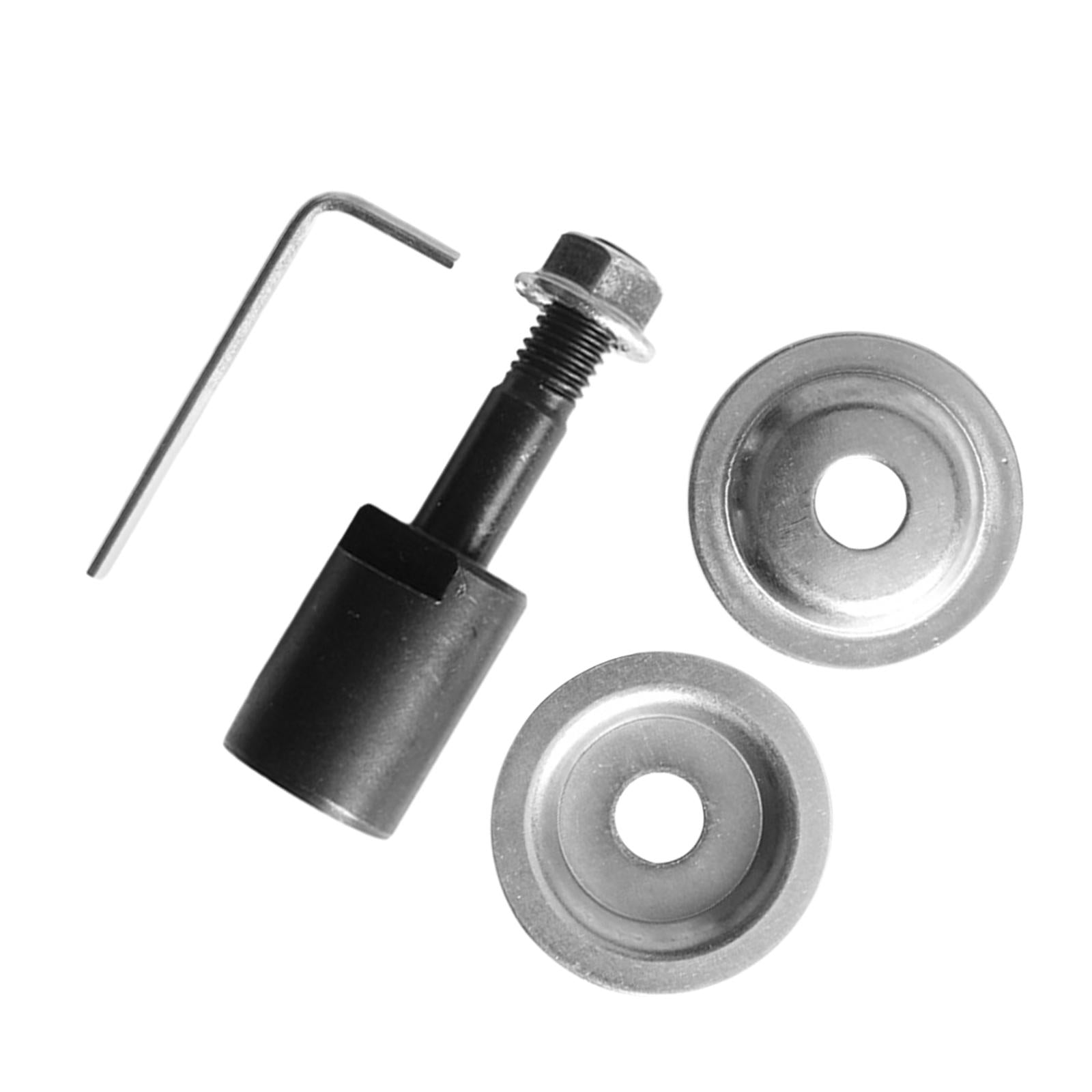4xGrinding Wheel Shaft Buffing Arbor Threaded Shaft for Hair Wheel Fiber Wheel 16mm 106g