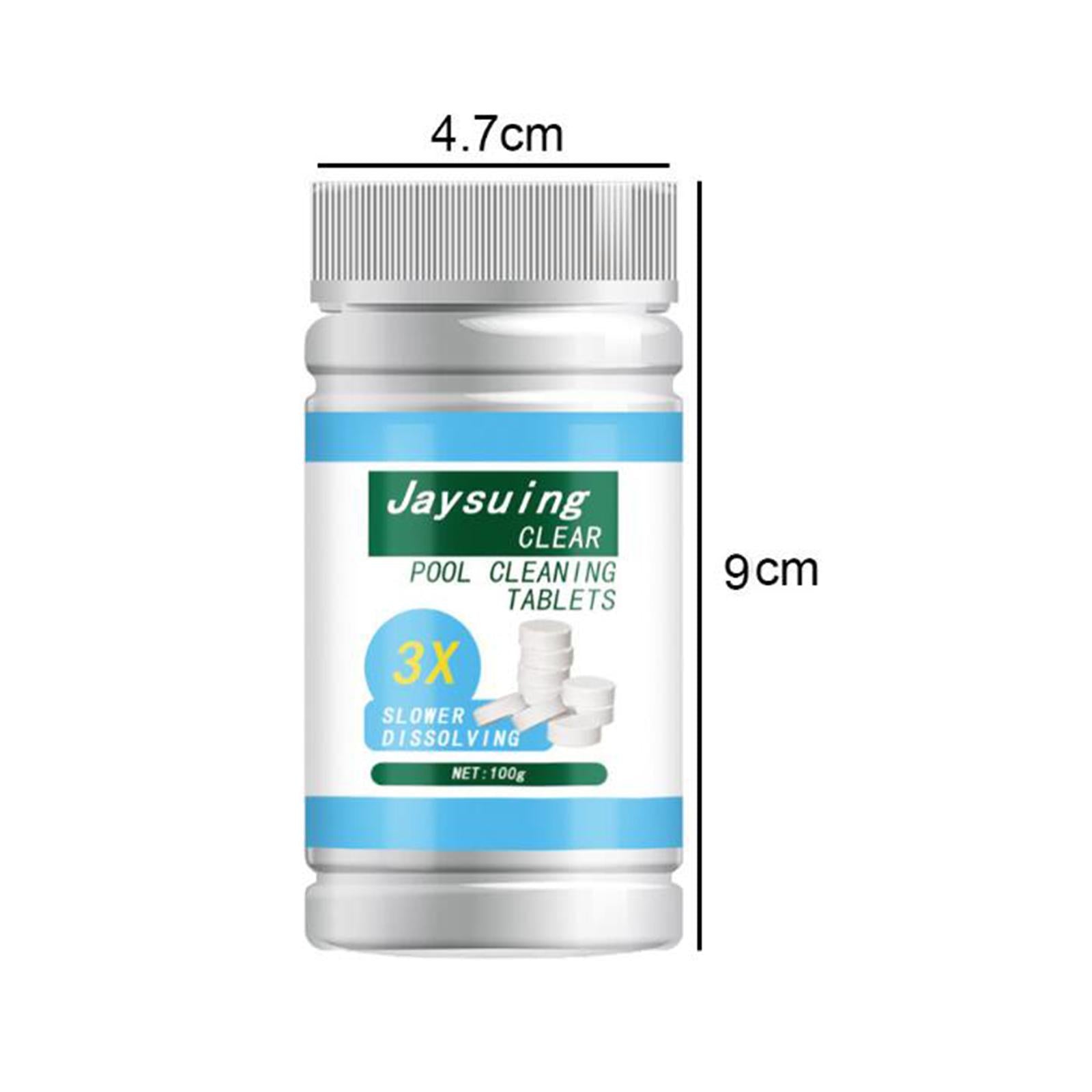 5xChlorine Tablet Durable Pool Cleaning Tools for Pond Swimming Pool Fountains 100g