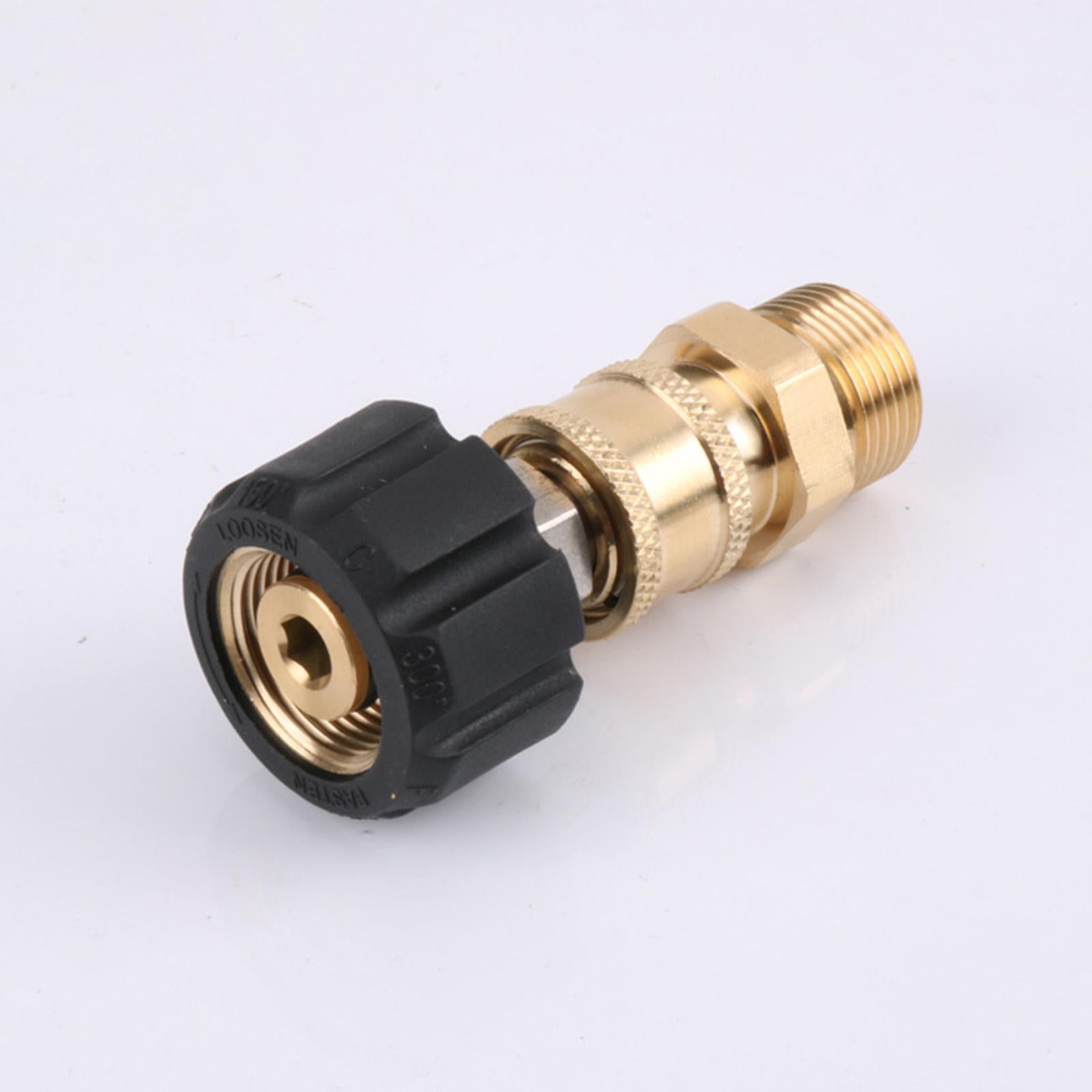 3xPressure Washer Adapter Household Sturdy Copper for Pressure Washer Fittings Male 14