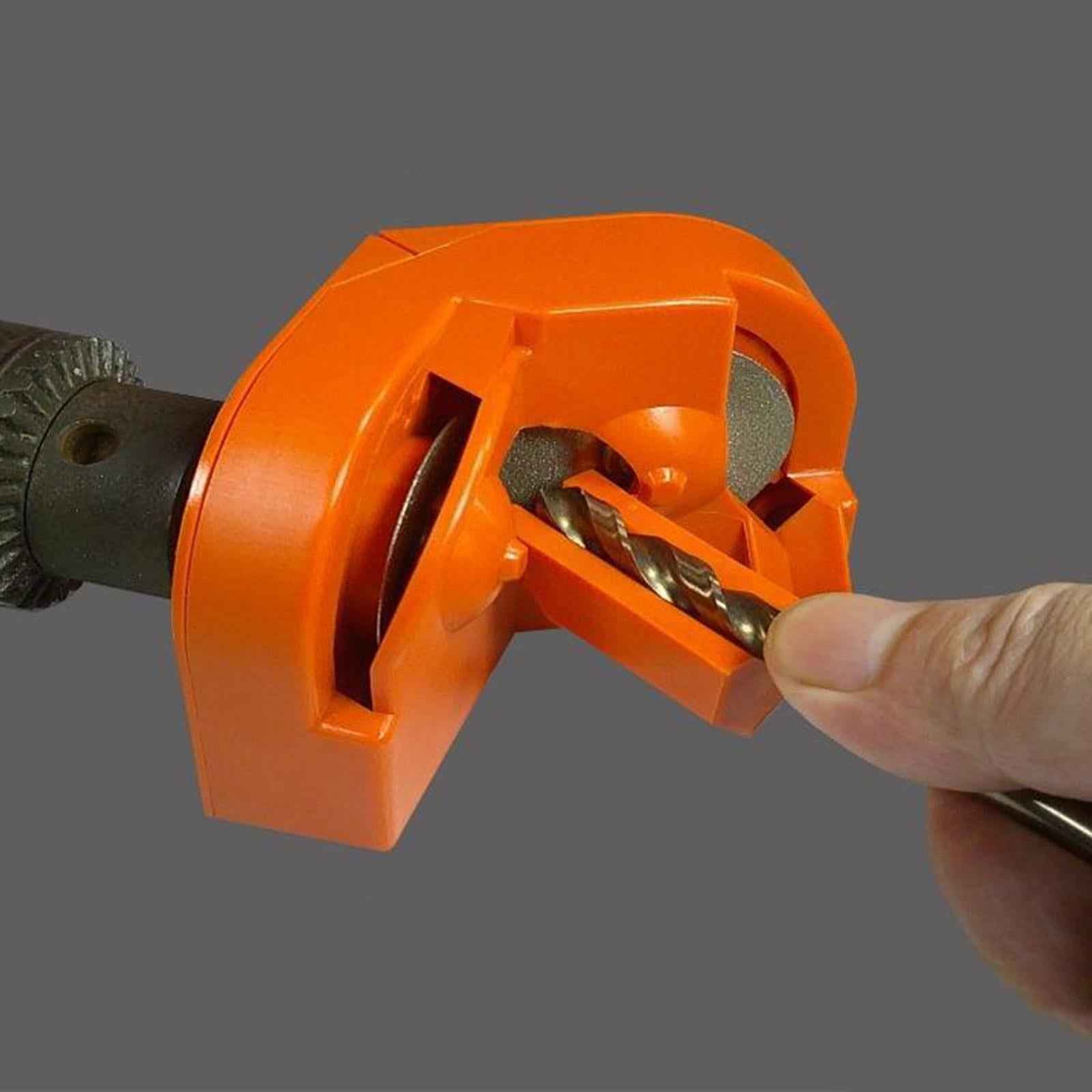 Portable Electric Drill Bit Grinding Sharpener Wear Resistant Red Small Size