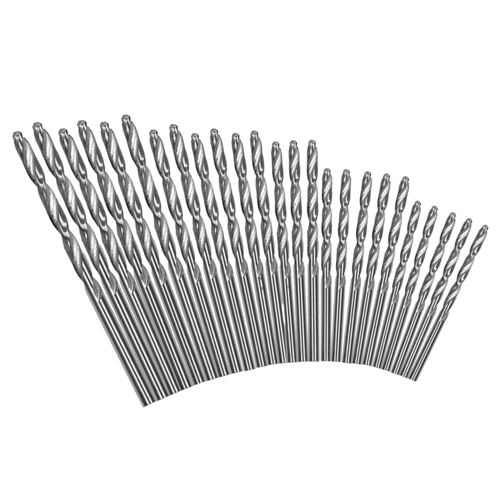 2x25x Drill Bit Set Heat Resistance Twist Drill for Wood Woodworking Carpenter