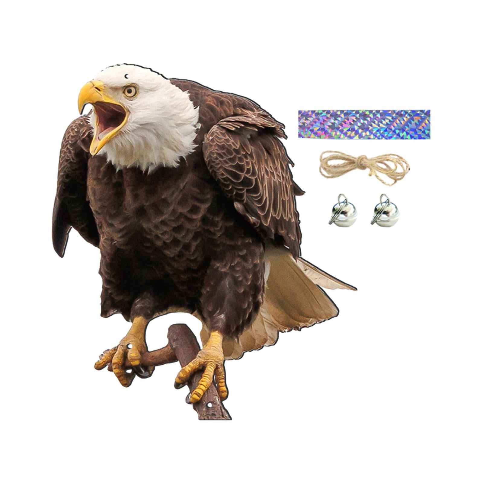 Fake Owl Decoration Realistic Owl to Keep Birds Away for Rooftops Yard Patio Style F