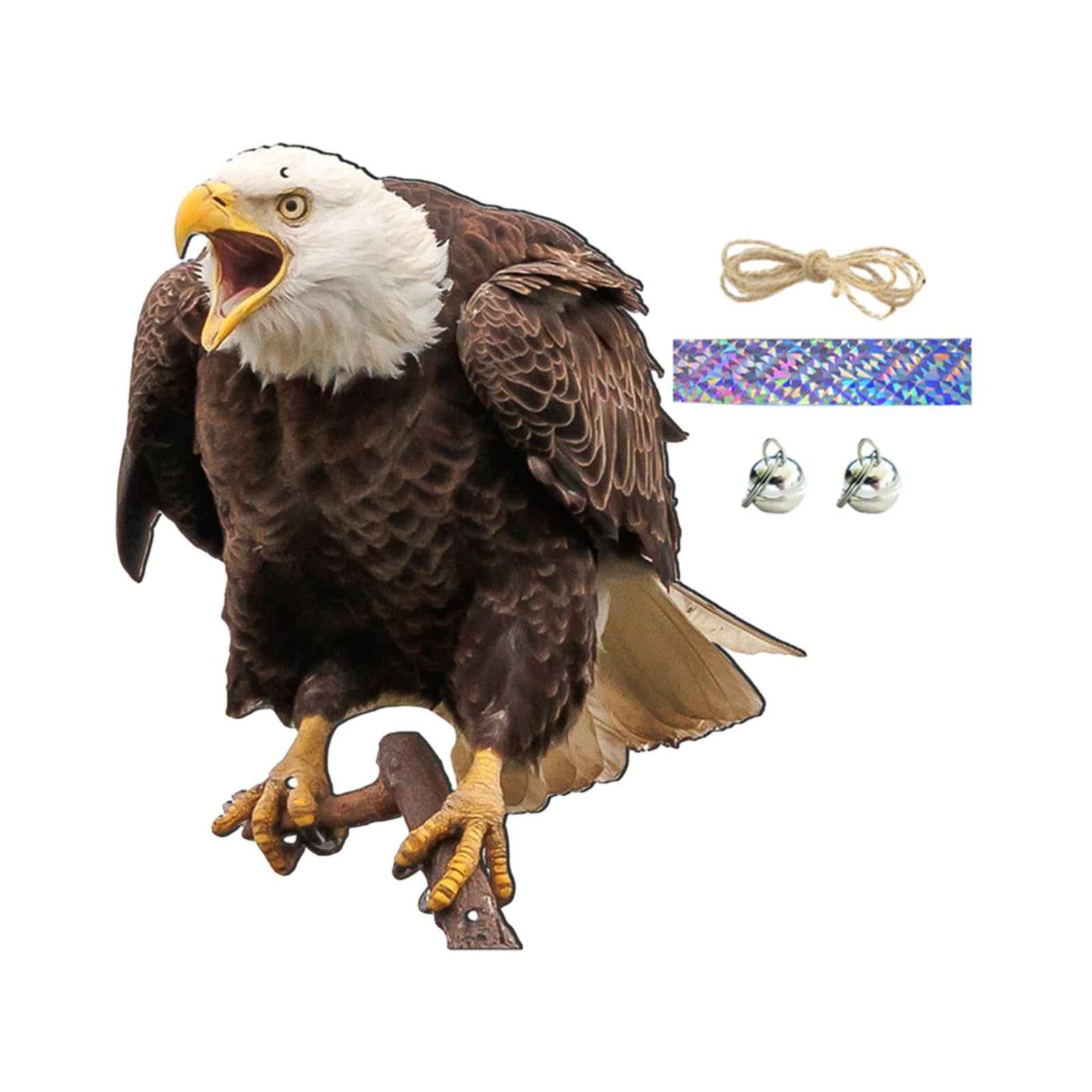 Fake Owl Decoration Realistic Owl to Keep Birds Away for Rooftops Yard Patio Style F