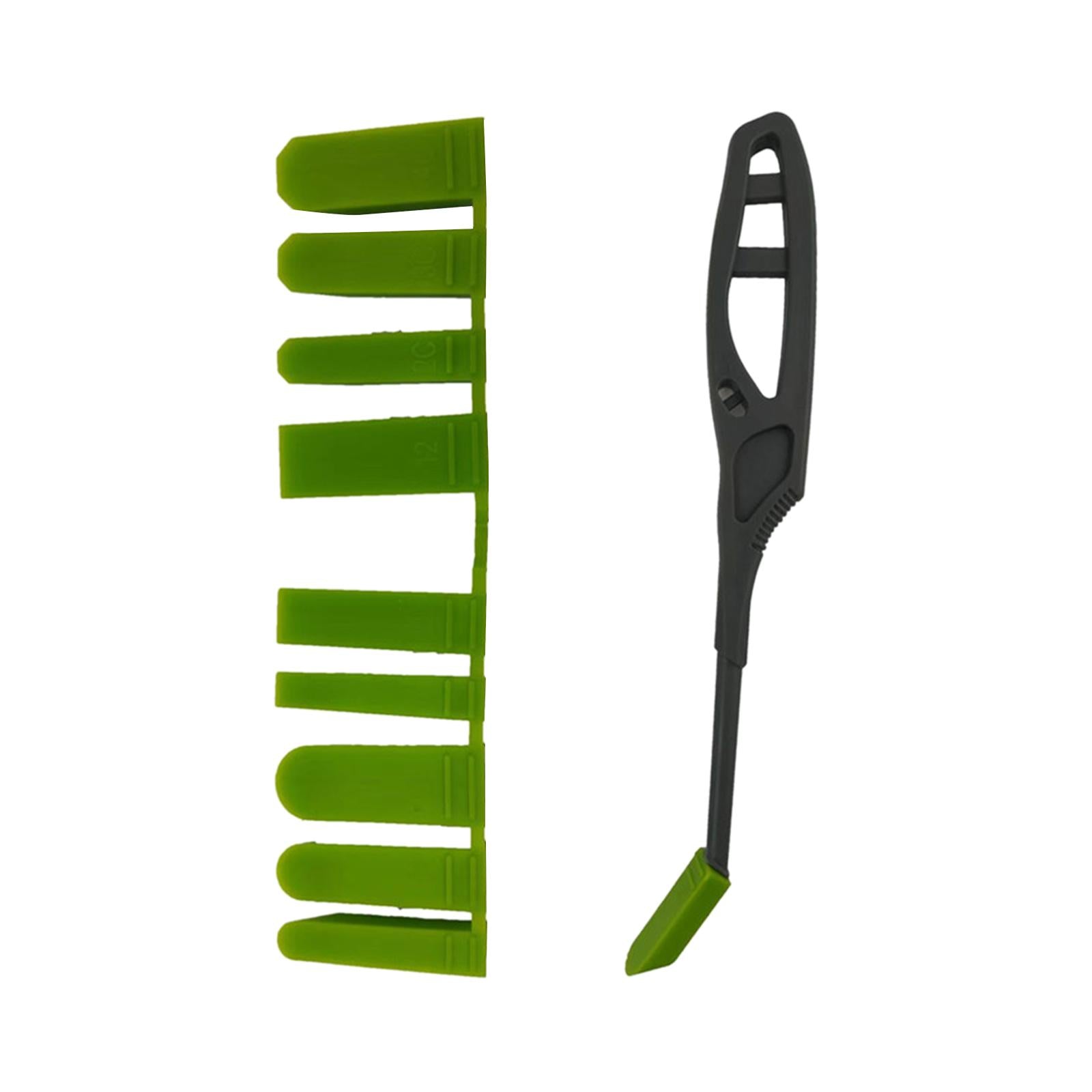 2xGlass Glue Angle Scraper Finishing Tool Kit for Tile Joint Floor Wall Corner