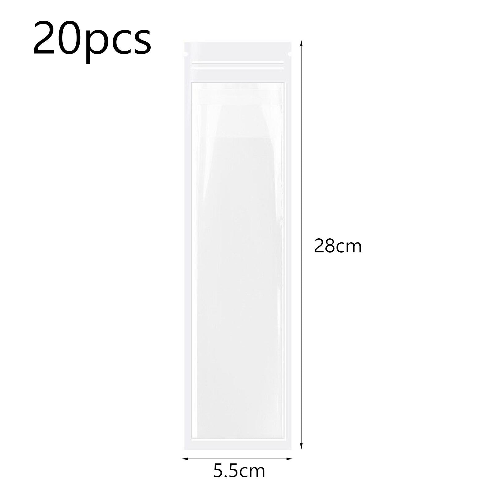 Ice Popsicle Bags DIY Ice Pouch for Juice Fruit Smoothies Healthy Snacks 20 Pieces