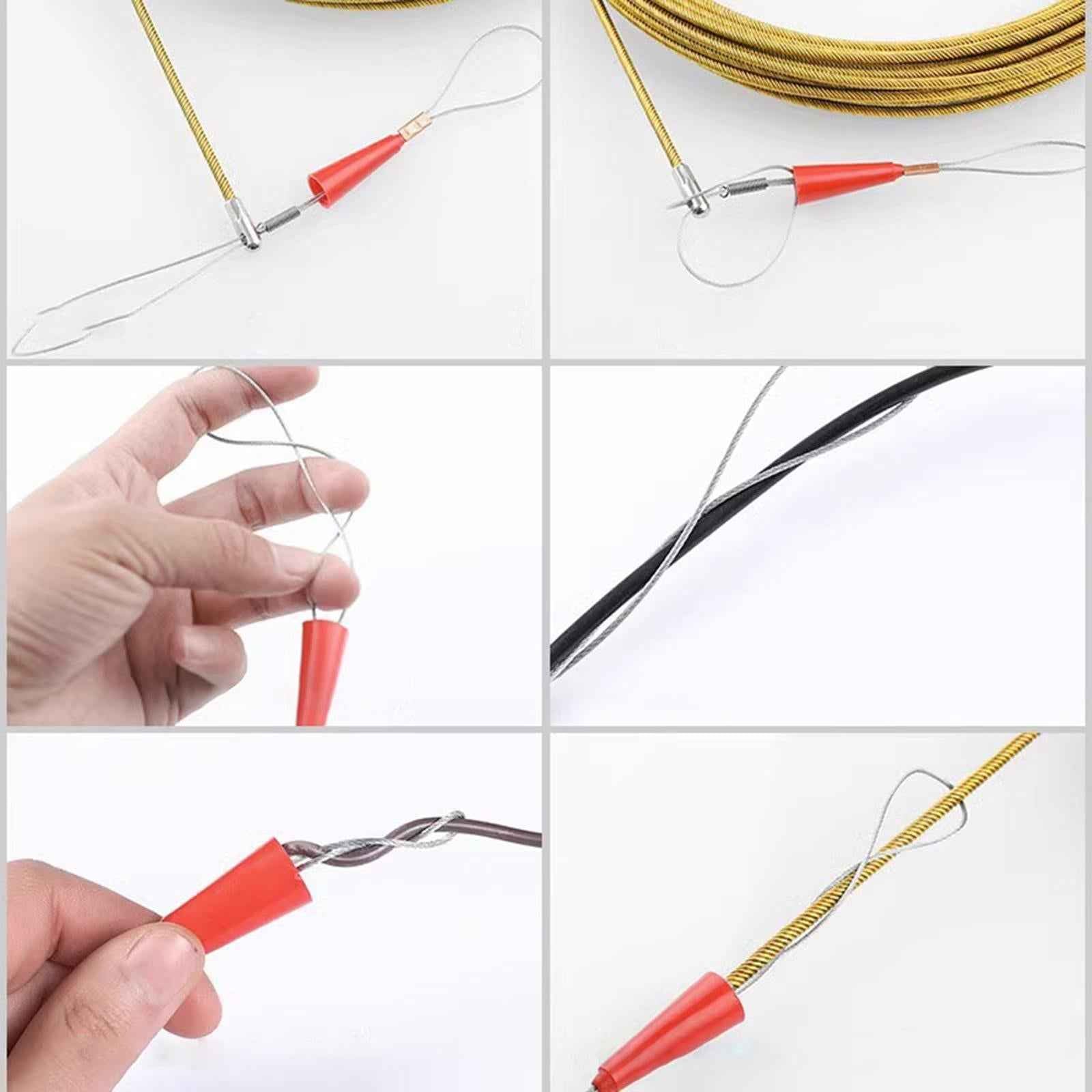 Wire Lead Threading Device Cable Puller for Floor Conduit Ceiling Electrical