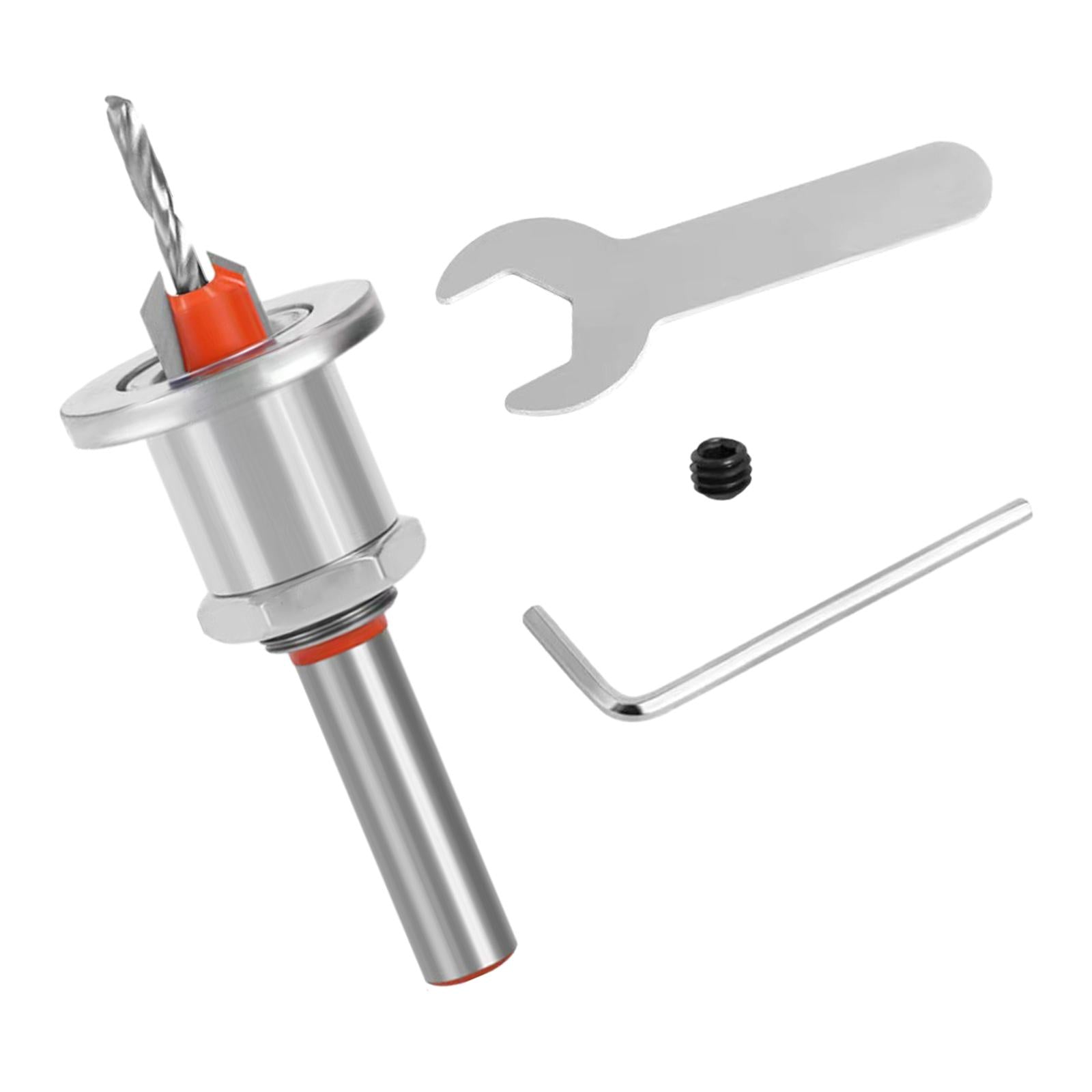 Countersink Drill Bit Adjustable Drill Bit Taper Drill Bit for Wood Drilling 4.0x10mm