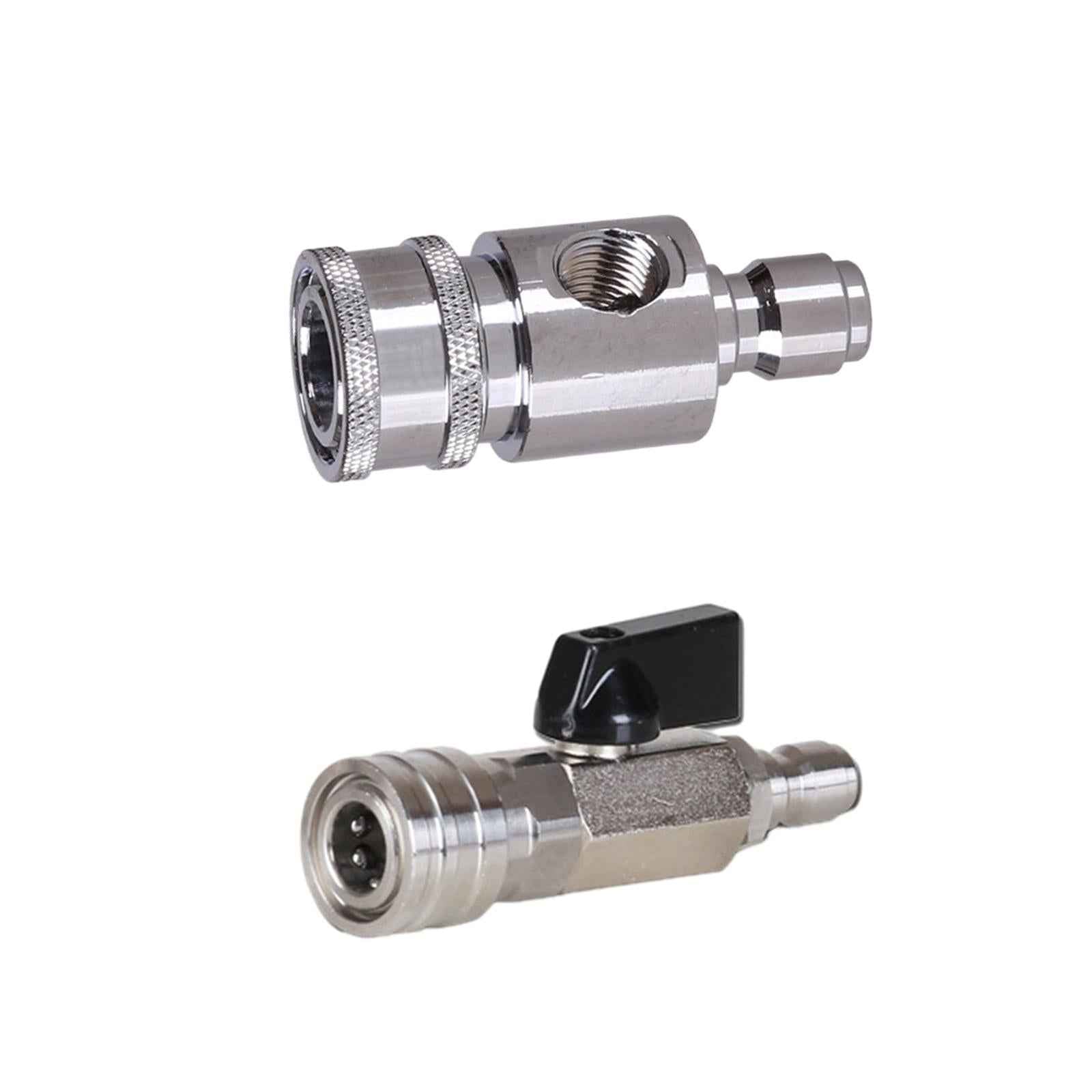 High Pressure Washer Ball Valve Kits Durable for Power Washer Hose Accessory 12mm