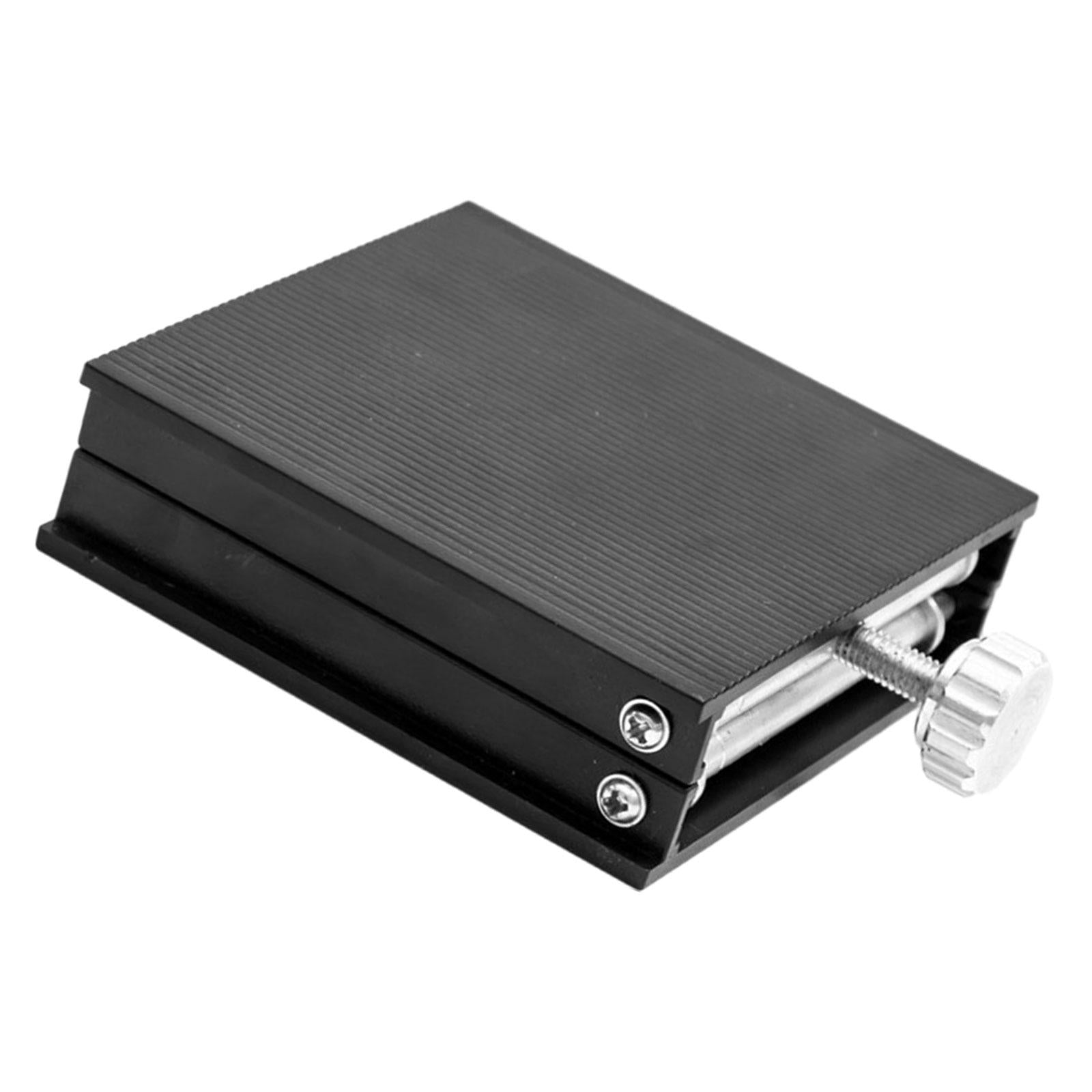 4xLifting Platform Manual Lift Platform Manual Control Lab Lifting Stand Table Black