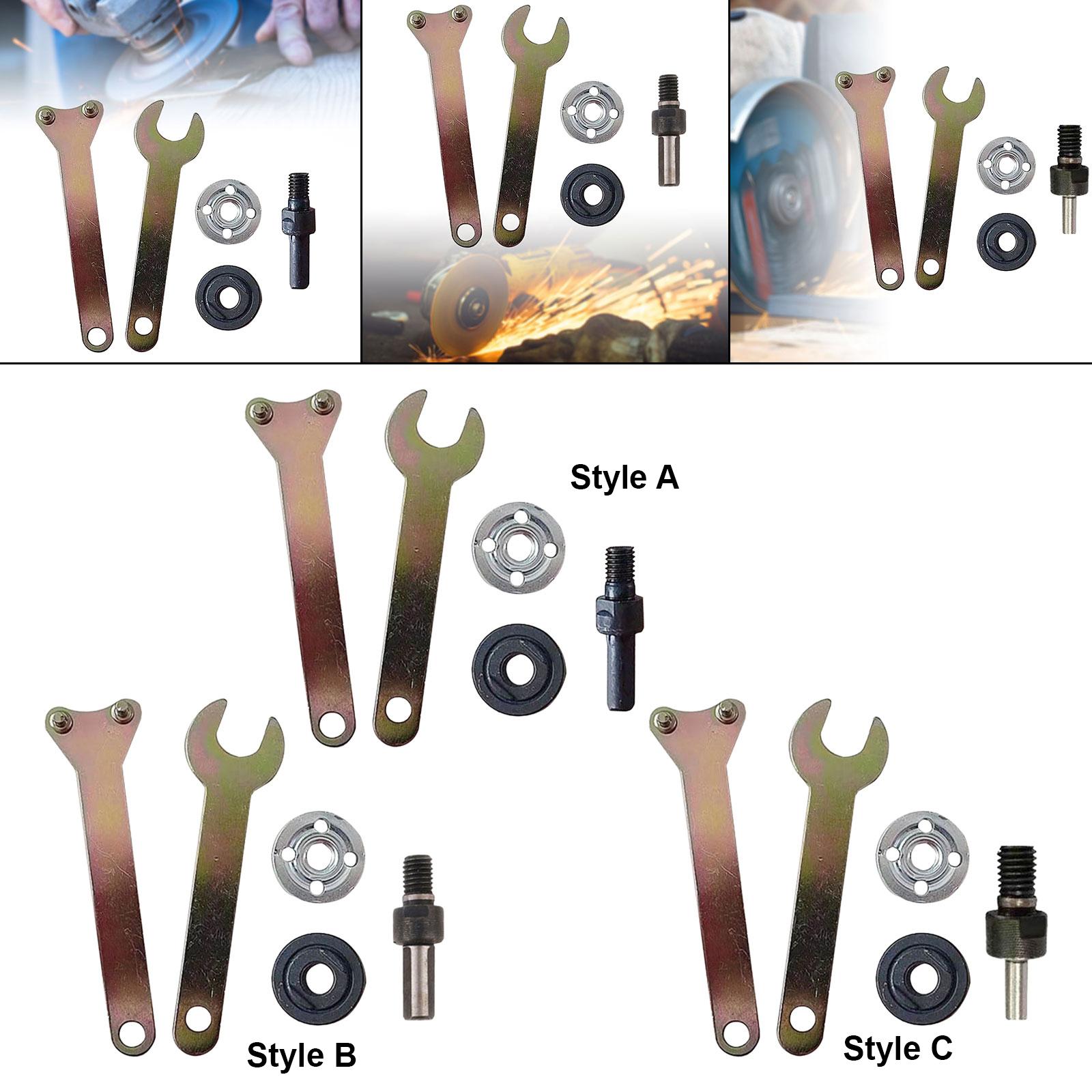 3xElectric Drill Conversion Angle Grinder Set Grinding Easy to Use Accessories Style A