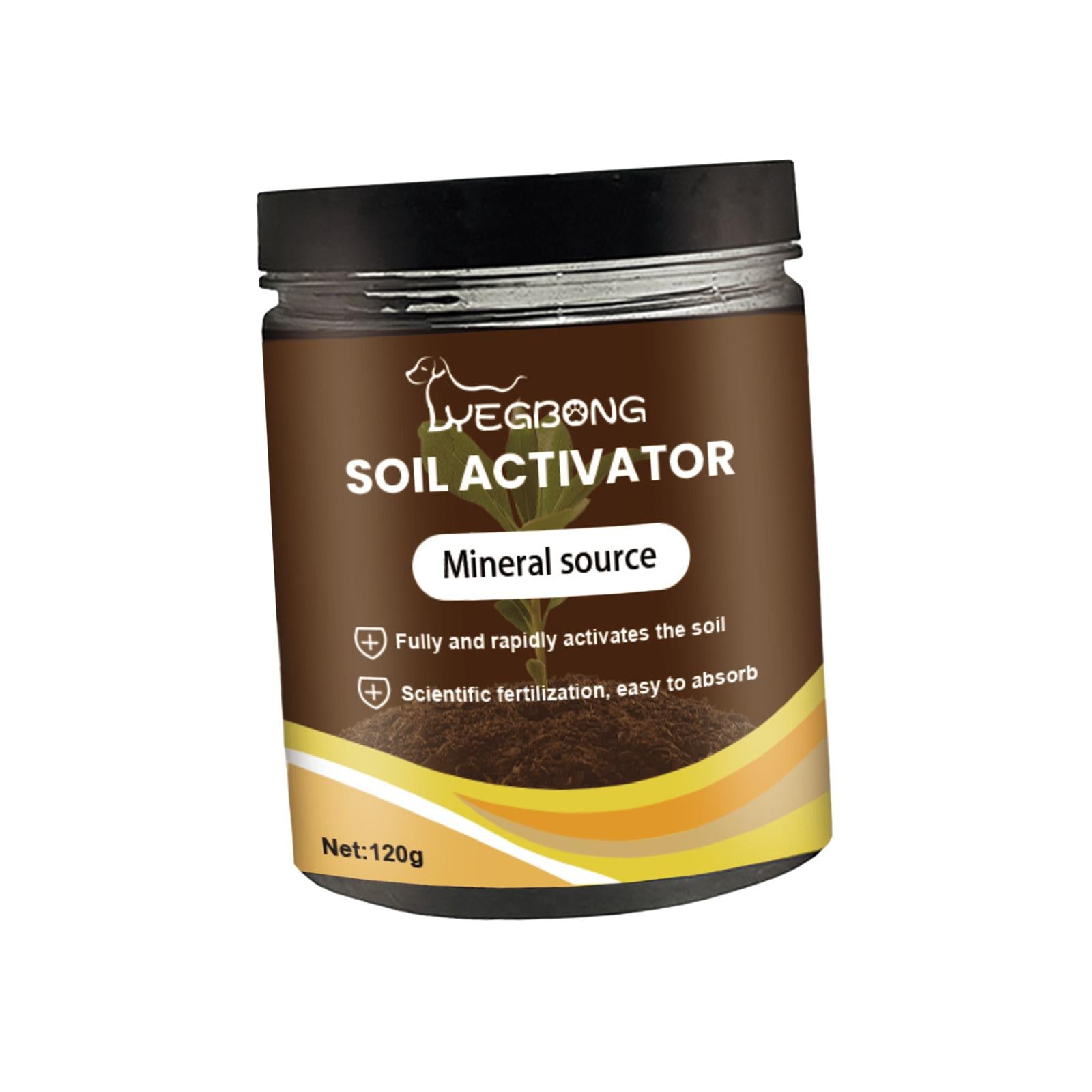 4xSoil Activated Soil Amendments for Seedling Compost Raised Garden Beds Lawns
