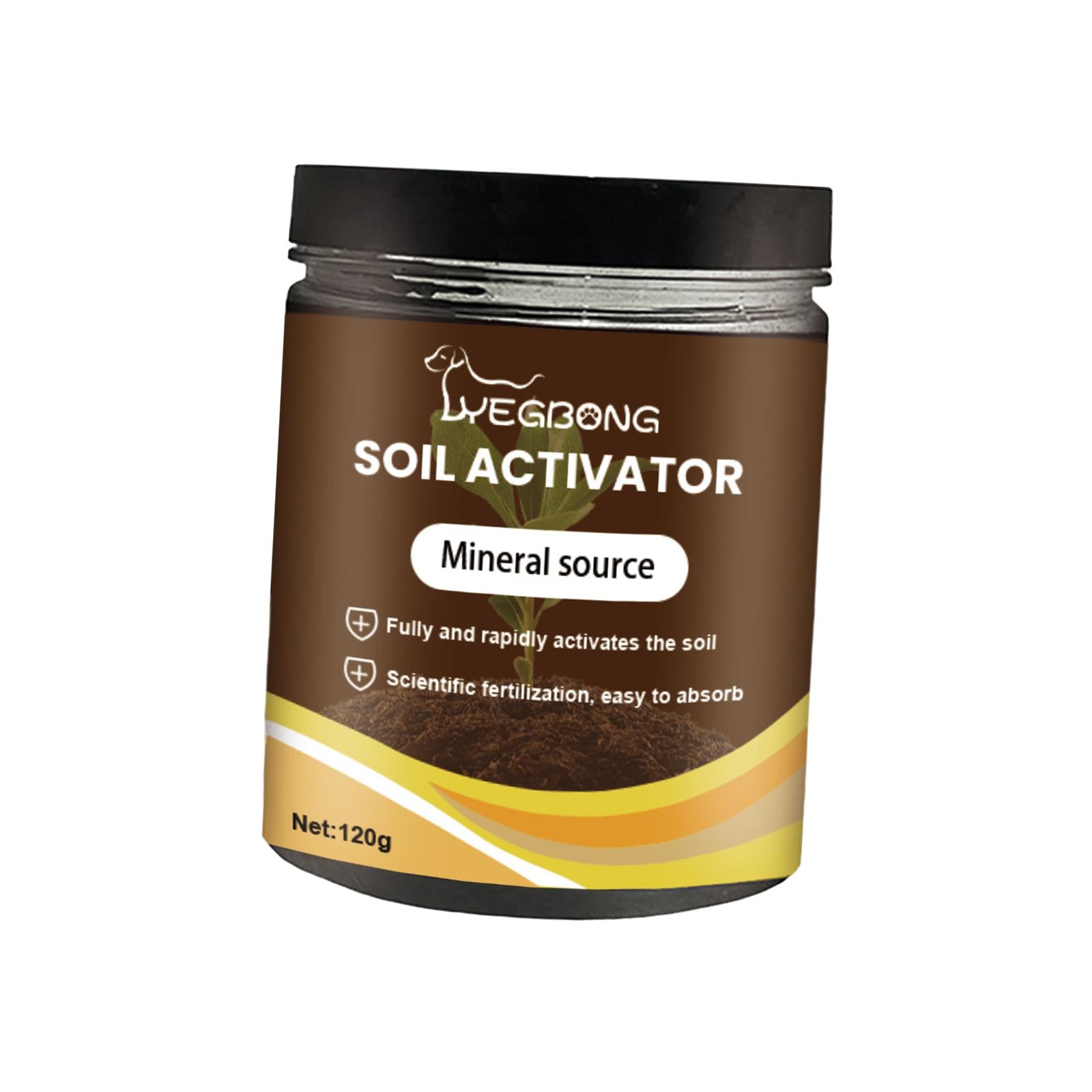 3xSoil Activated Soil Amendments for Seedling Compost Raised Garden Beds Lawns