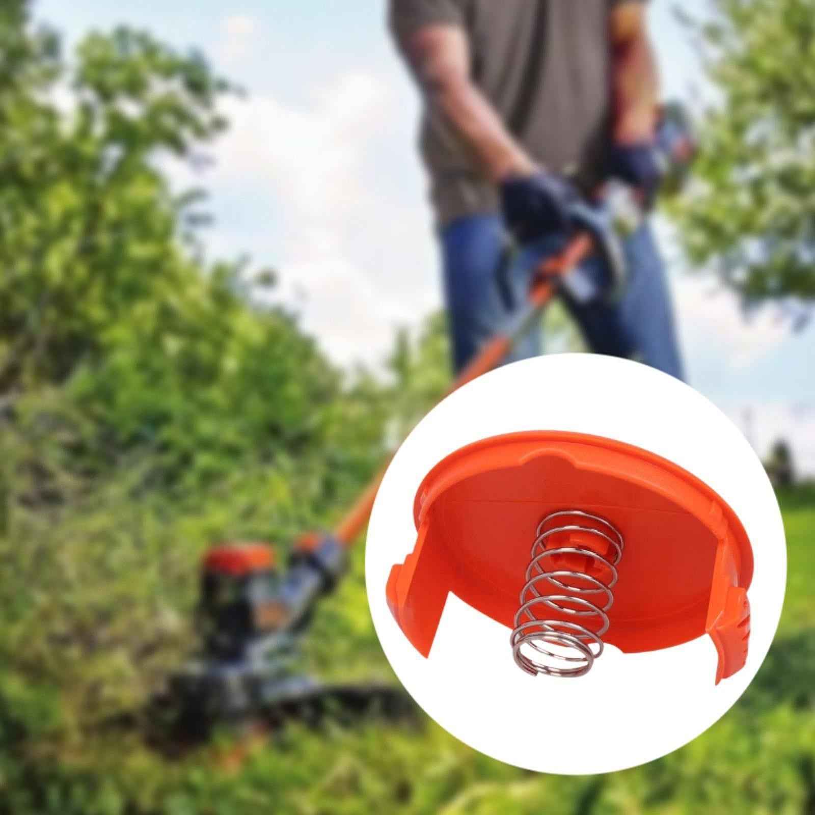 Lawnmower Spool Cap Solid for Automatic feed Reel Black and Decker Maintenance