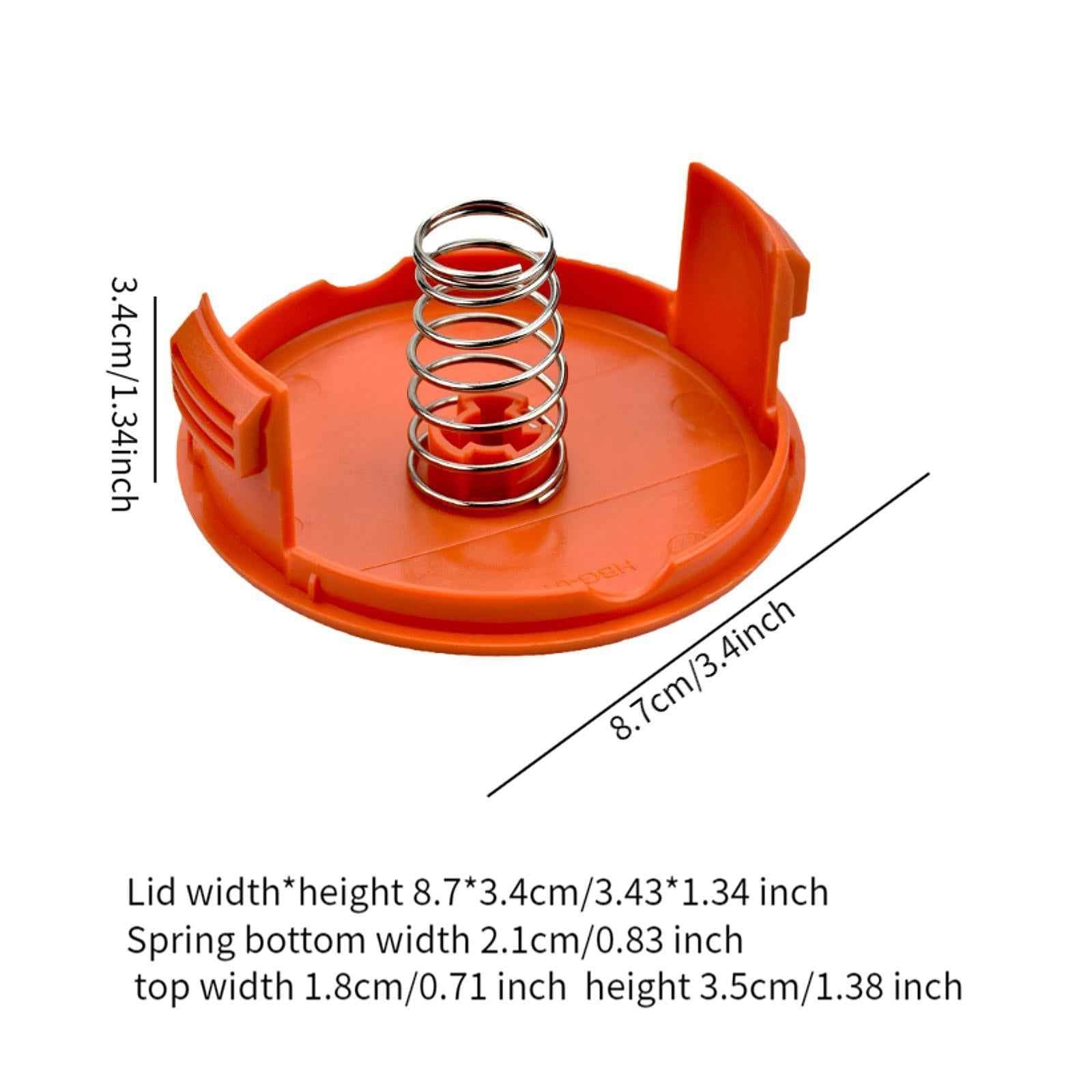 Lawnmower Spool Cap Solid for Automatic feed Reel Black and Decker Maintenance