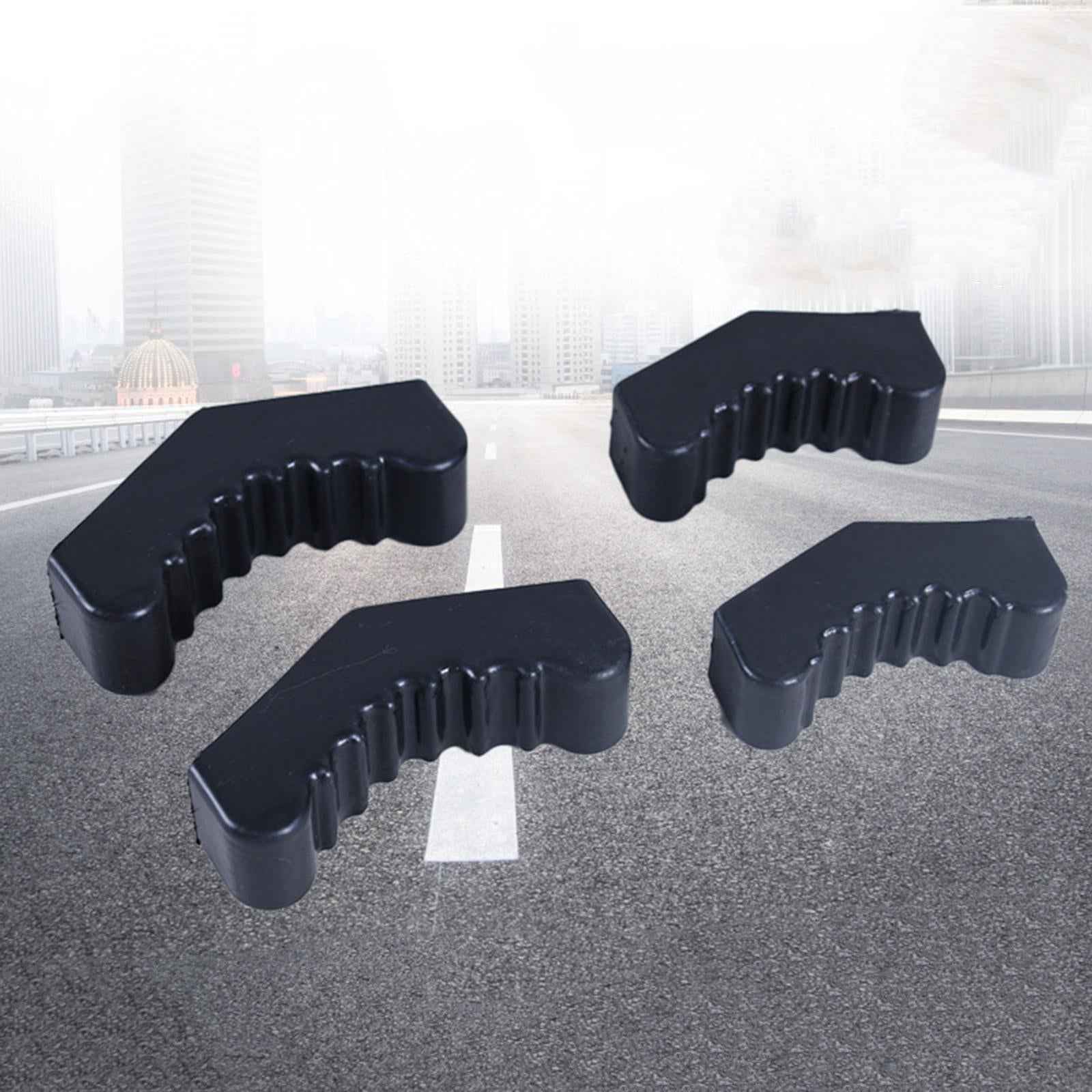 Car Lift Jack Stand Rubber Pad Attachment Black Slotted Frame Jack Stand Pad 6 Ton