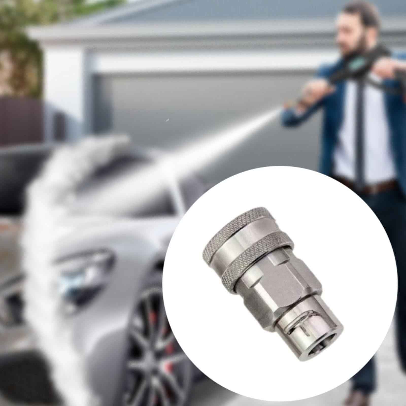 Power Washer Quick Connect Adapter 3/8" High Pressure Washer Quick Connector Connector A