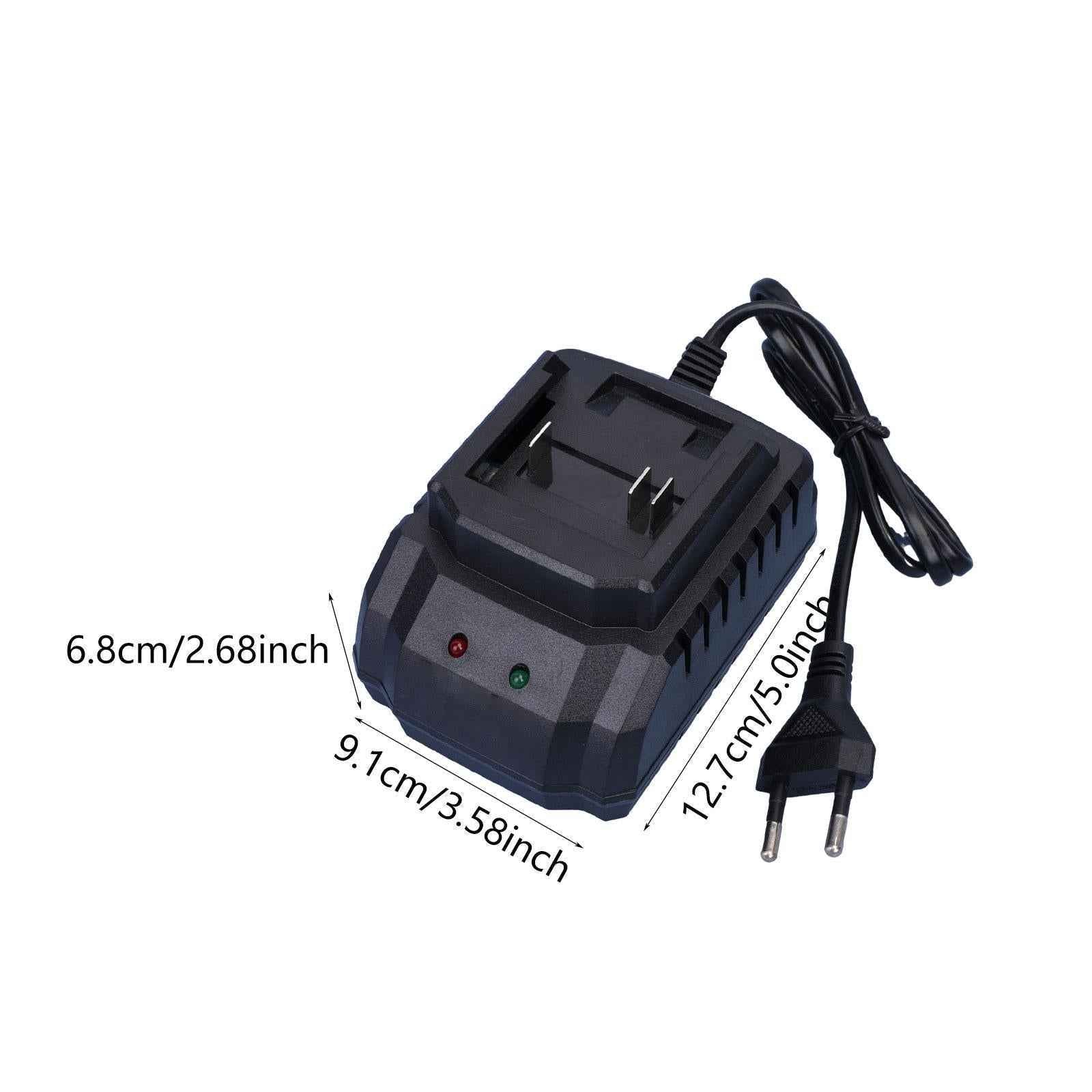 Electric Hand Drill Li-ion Battery Charger Fast Charging Charger Replacement 0.5A