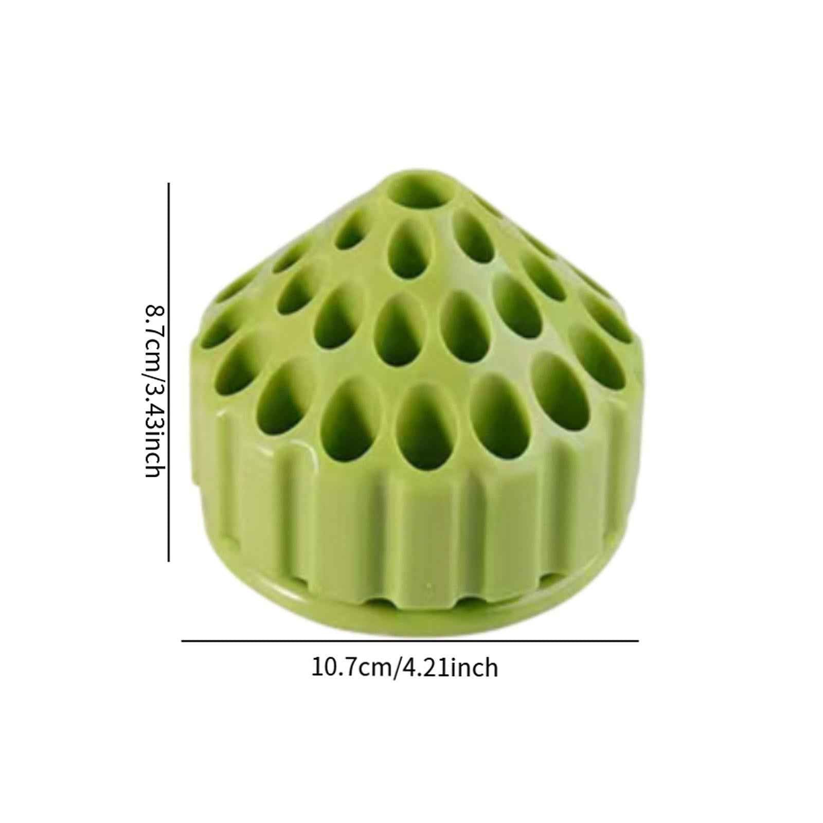 Nail Art Tools Bit Organizer Grinding Head Rack for Workshop Nail Salon Home Green