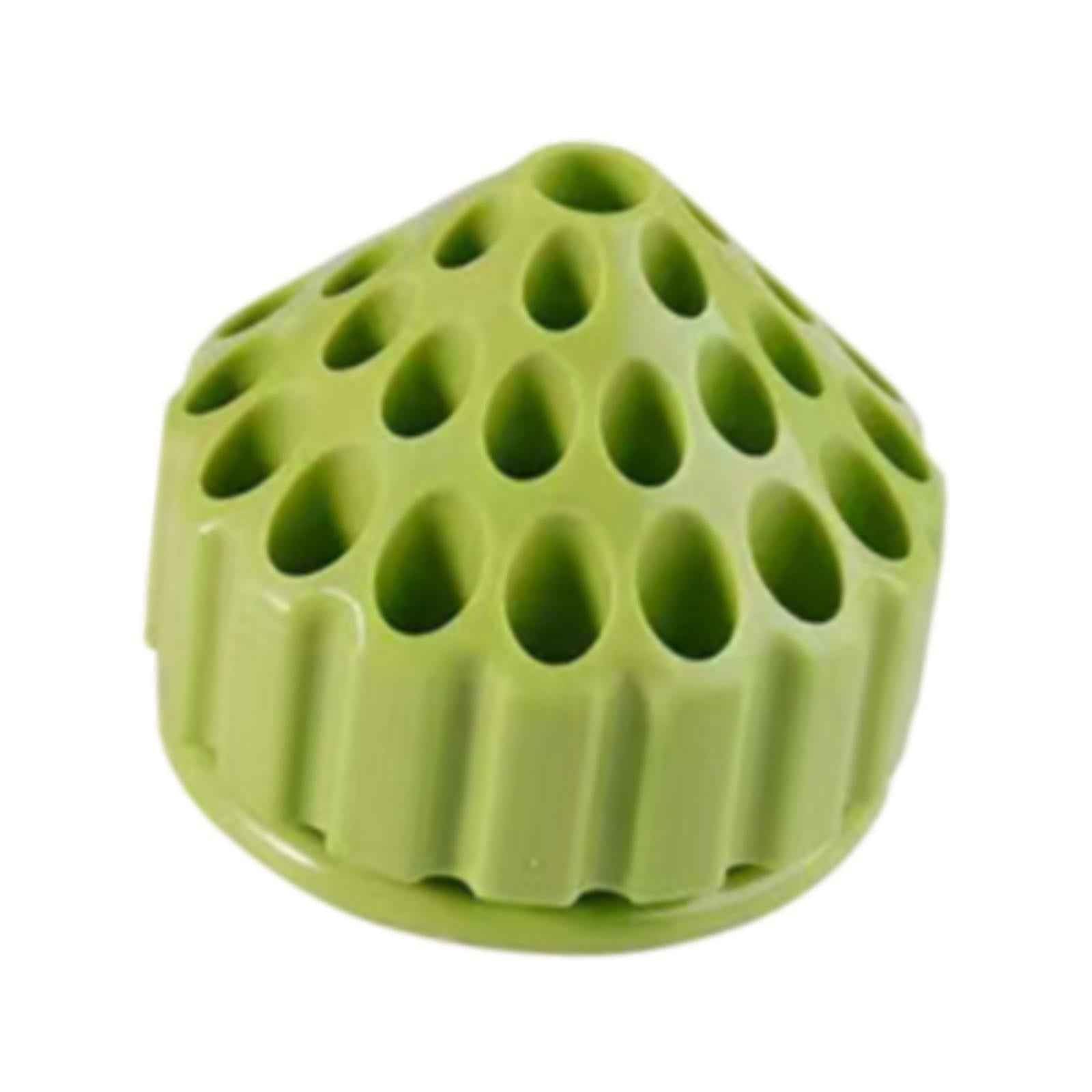 Nail Art Tools Bit Organizer Grinding Head Rack for Workshop Nail Salon Home Green