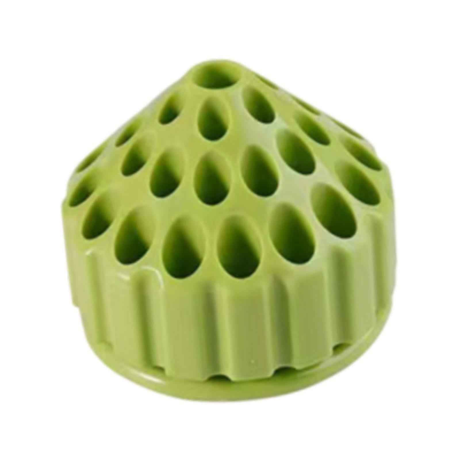 Nail Art Tools Bit Organizer Grinding Head Rack for Workshop Nail Salon Home Green