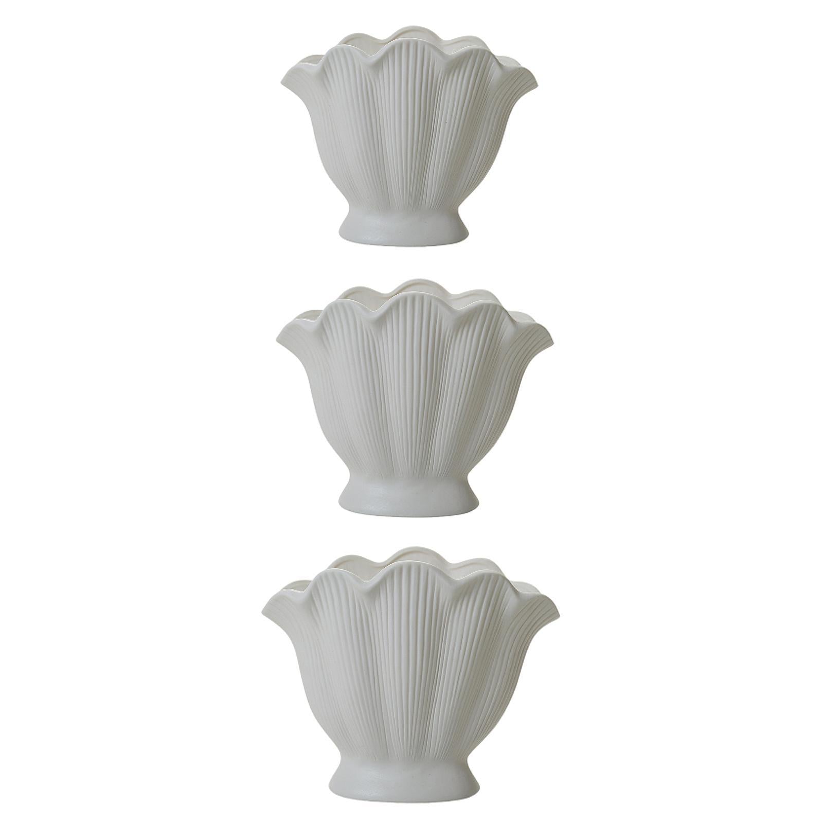 Ceramic Vase Nordic Simple Aesthetic Planter for Entrance Shelf Coffee Table L