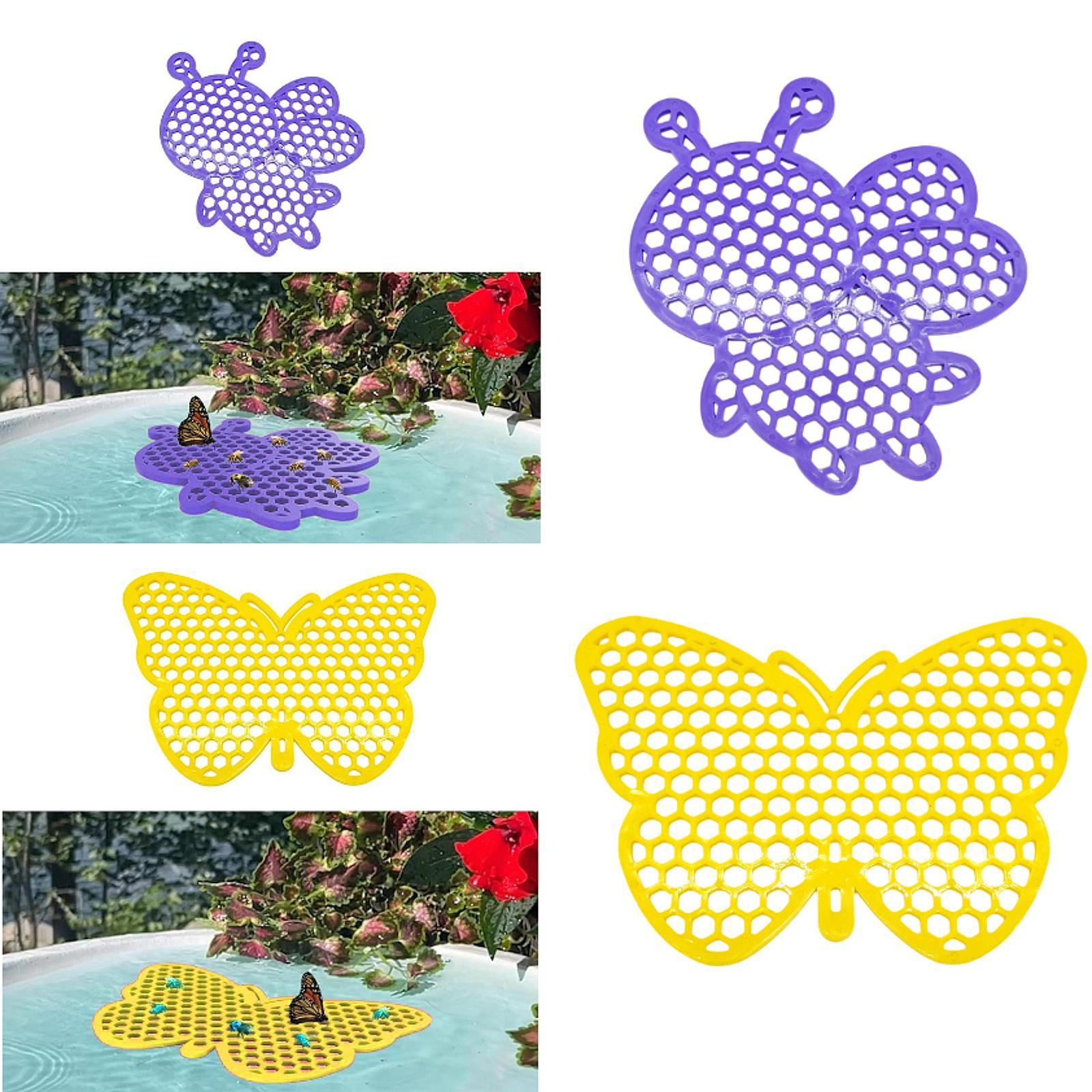 Bee Watering Station Garden Decoration Versatile Pollinator Watering Station Violet Bee