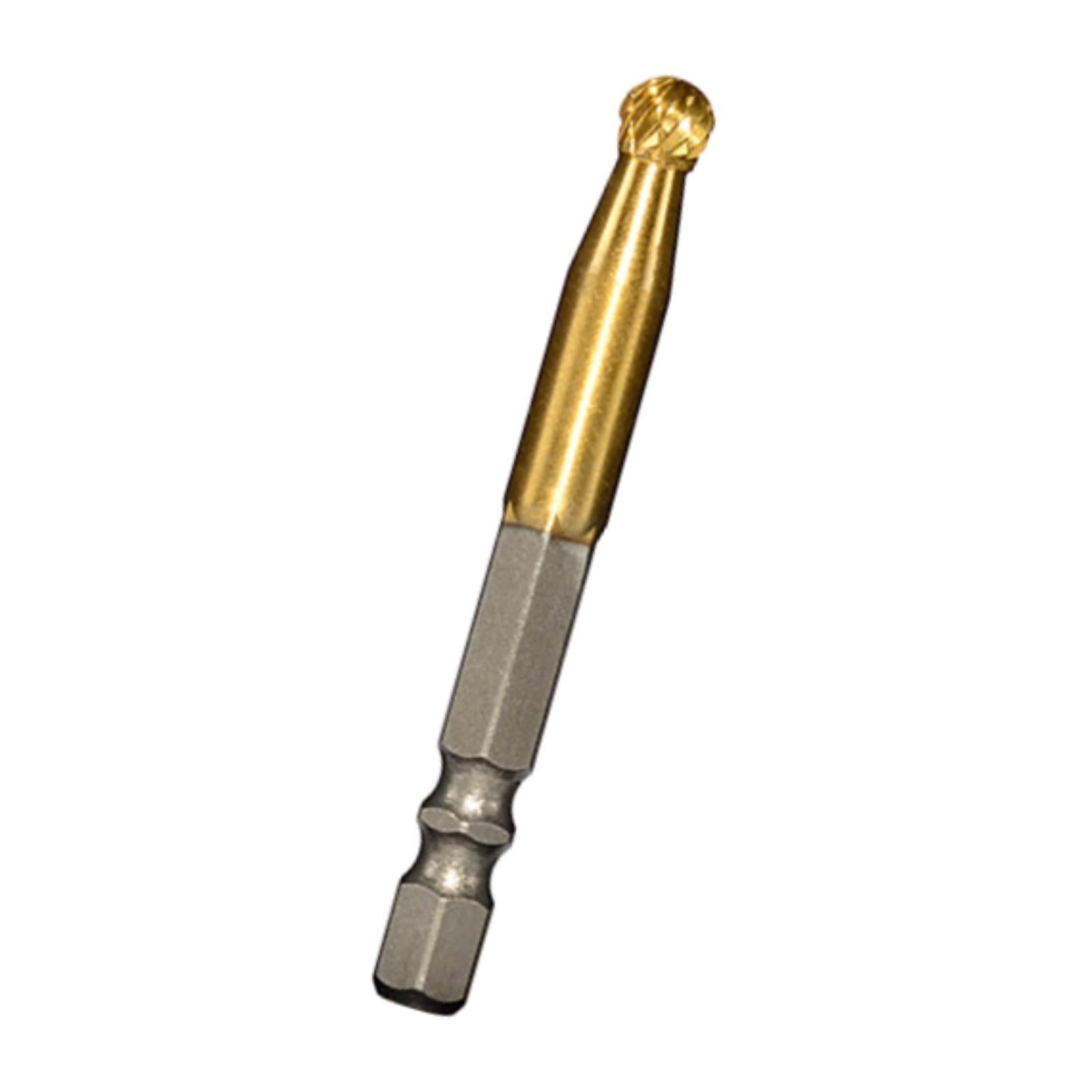 Carbide Rotary Burr Bit Sturdy Cutting Burr for Carving Drilling Woodworking Style A