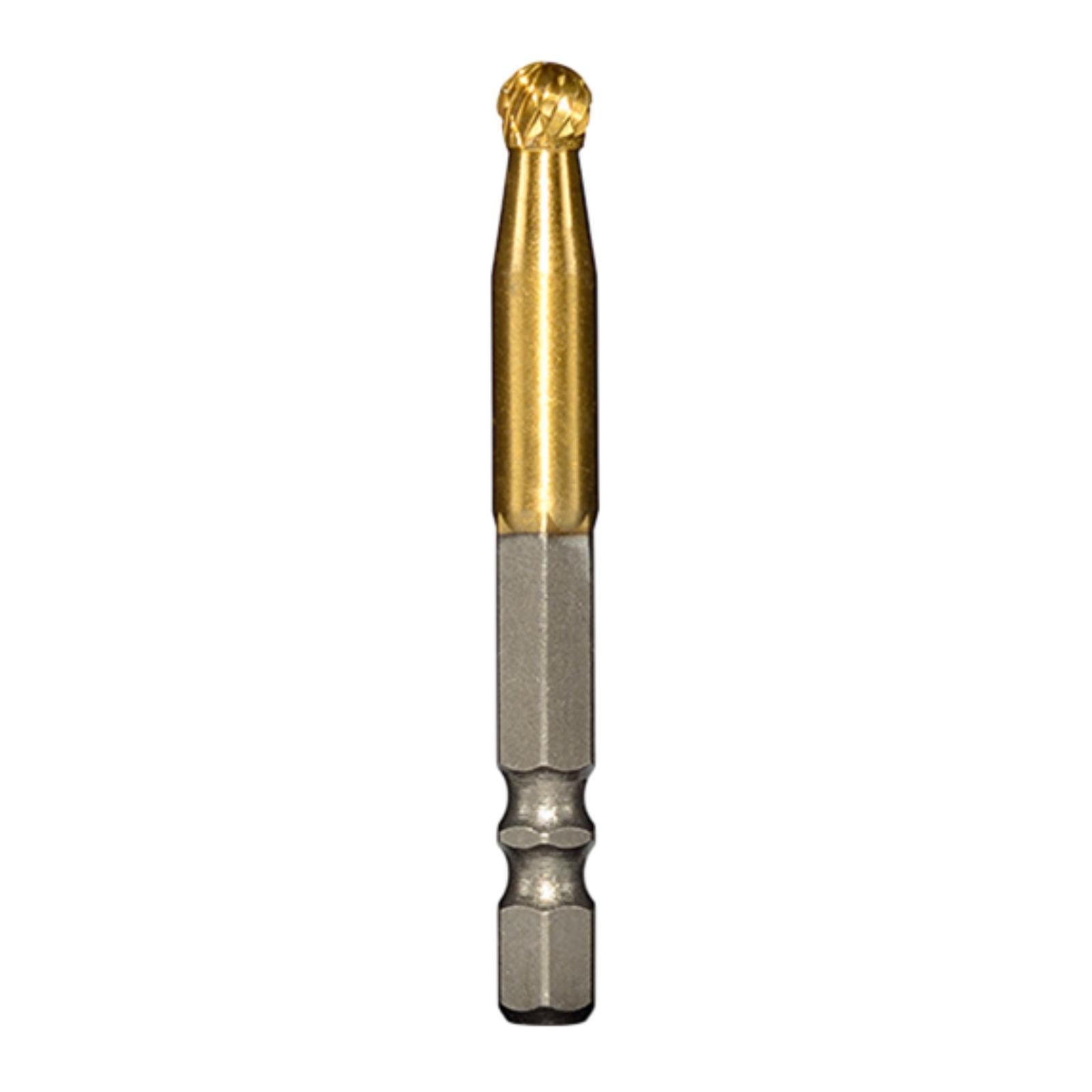 Carbide Rotary Burr Bit Sturdy Cutting Burr for Carving Drilling Woodworking Style A