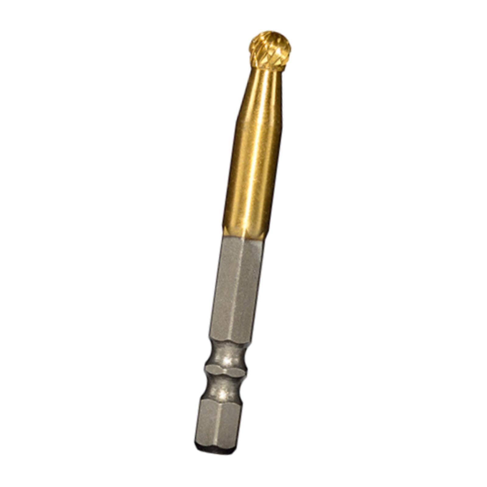 Carbide Rotary Burr Bit Sturdy Cutting Burr for Carving Drilling Woodworking Style A