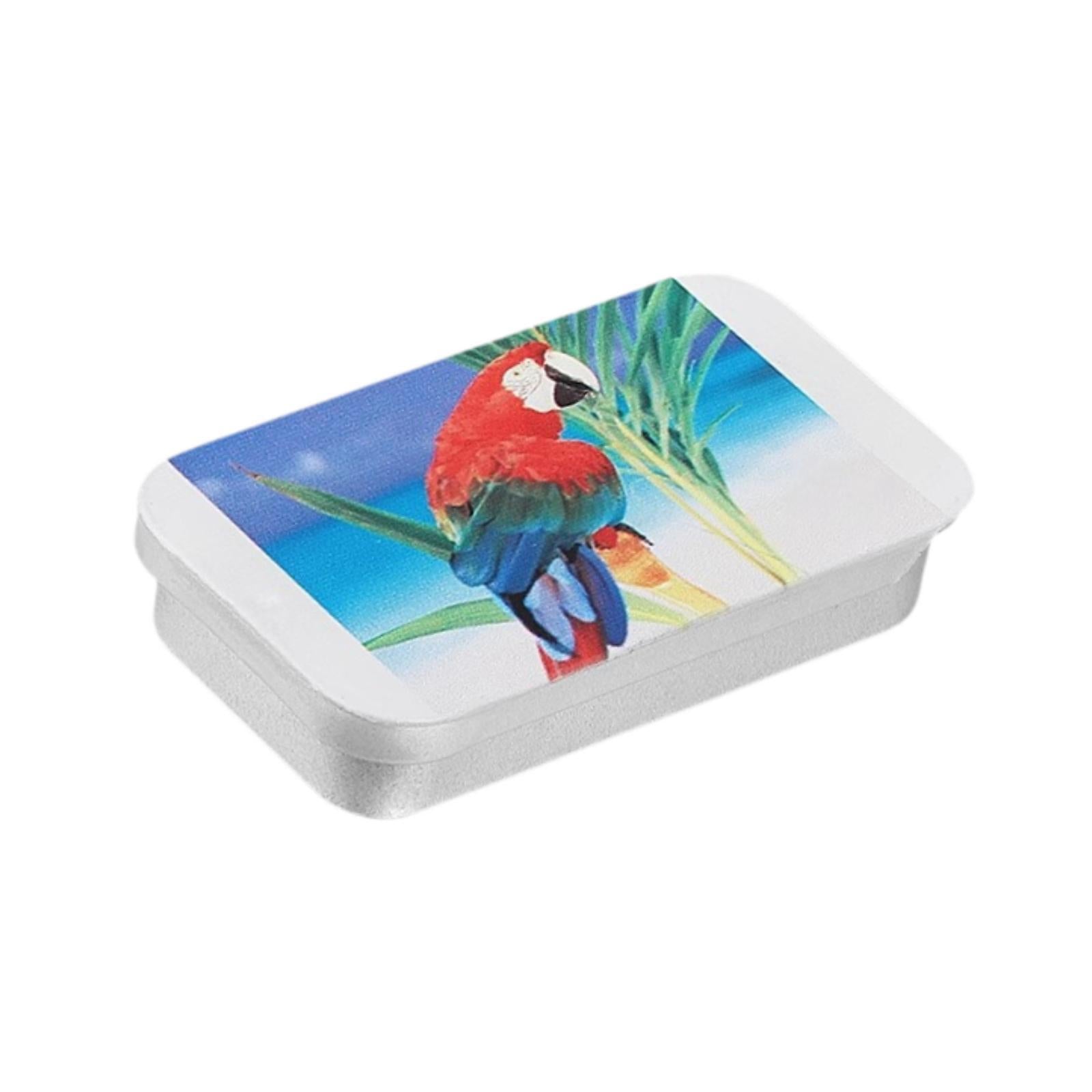 Bird Feeder Box Empty Push Pull Snack Box for Parakeet Bird Training Rodents Style B