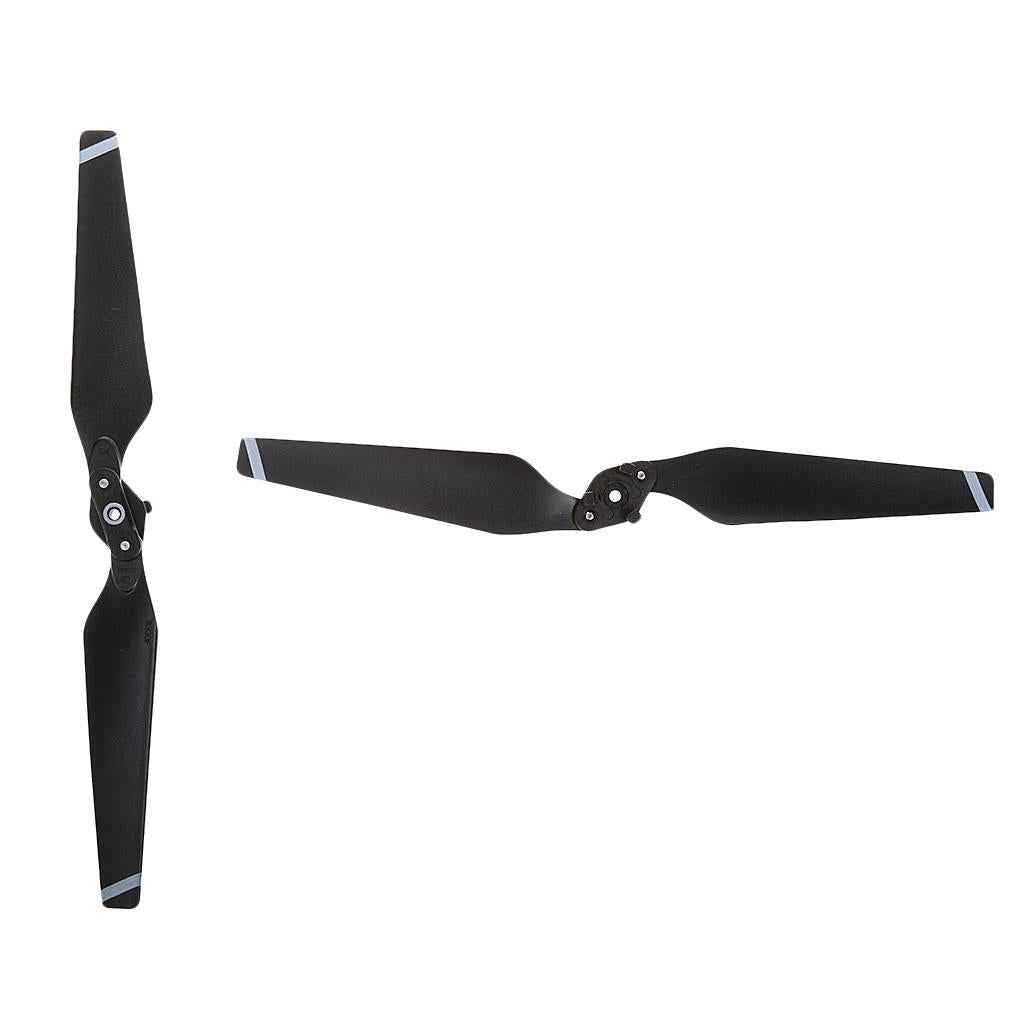 2 Pieces Quick Release Propellers for DJI Mavic Pro Quadcopter White Black