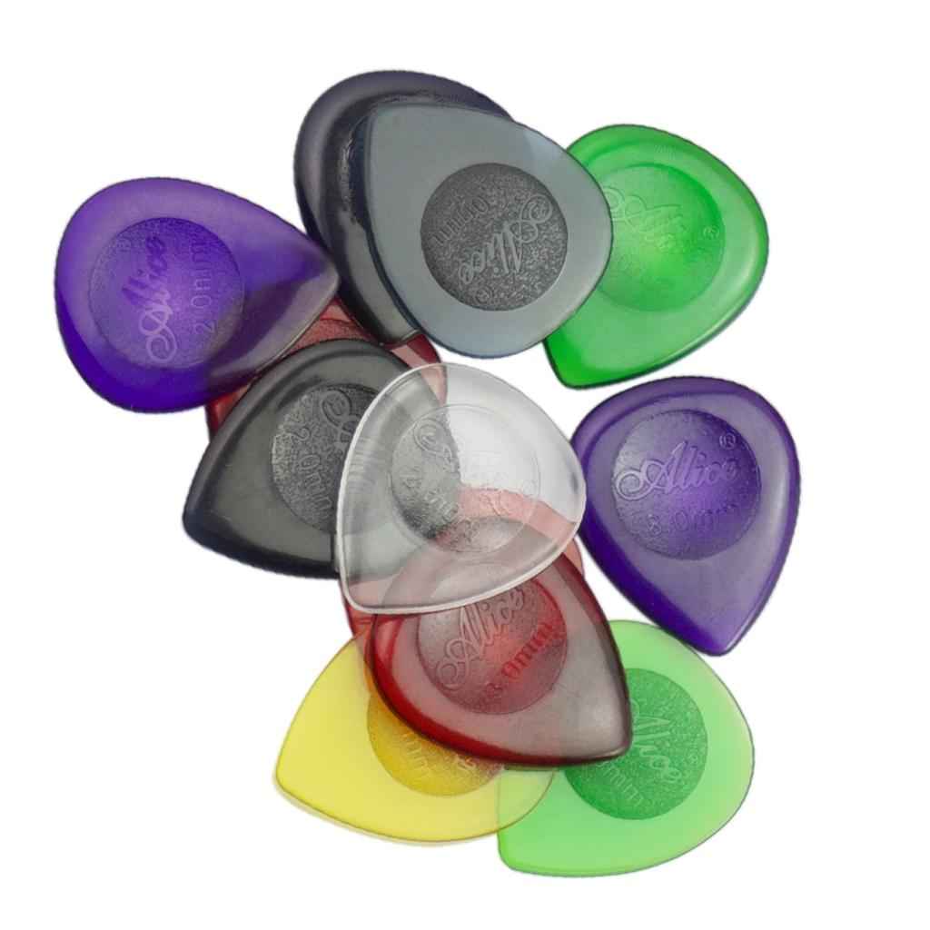 Plastic Alice Pick Plectrums Thickness for Acoustic Electric Guitar Bass 1mm