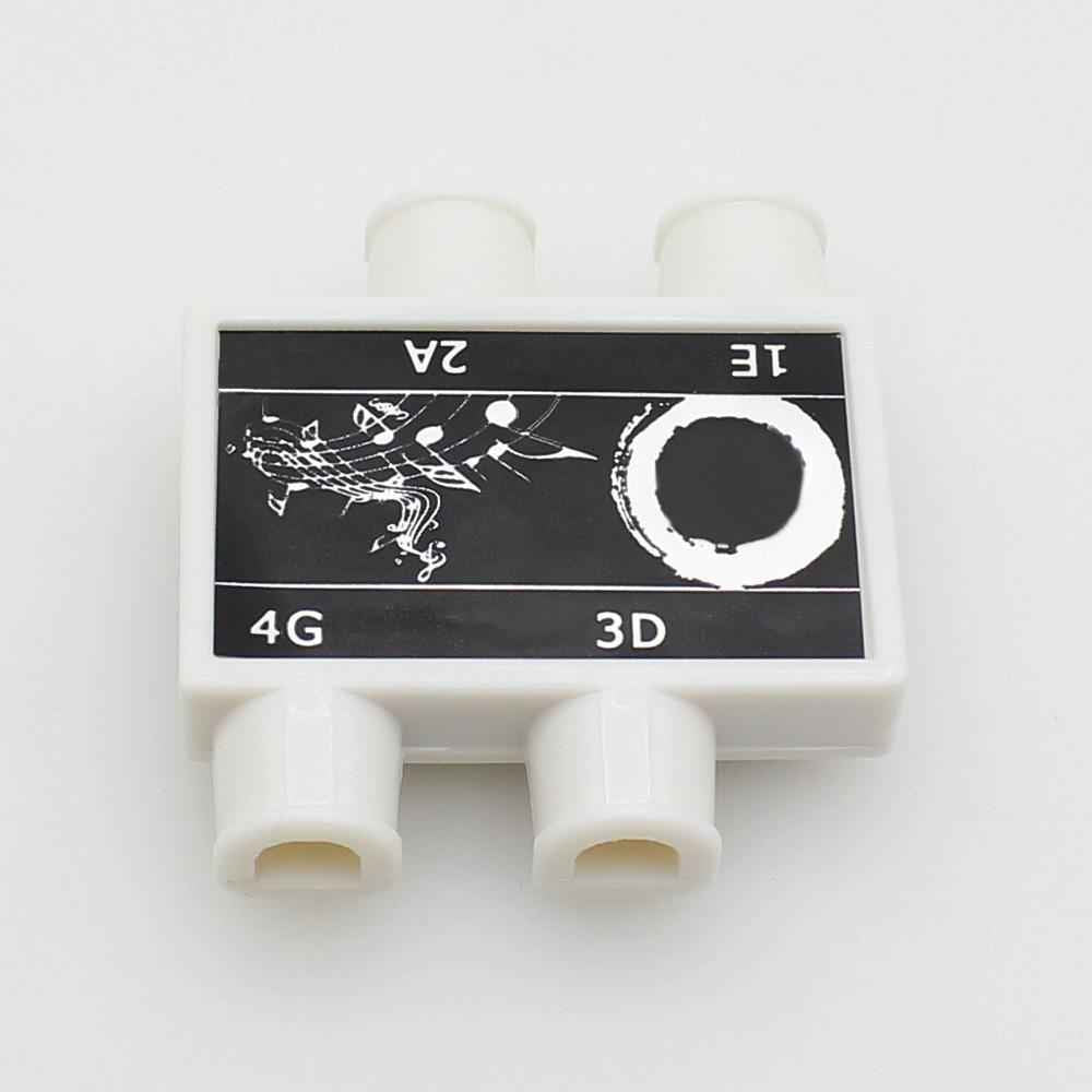 Portable 4 Tones Violin Standard Timbre Pitch Pipe Tuner Musical Instrument Parts Accessory