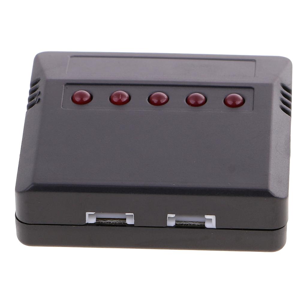 3x3.7V Lipo battery 5 in 1 Charger USB Charger Adapter for Syma X5C X5SW Drone