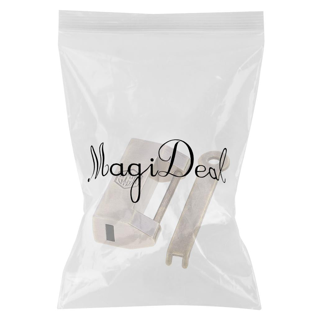 3xChinese Vintage Padlock Jewelry Box Lock Furniture Hardware Lock Retro Lock