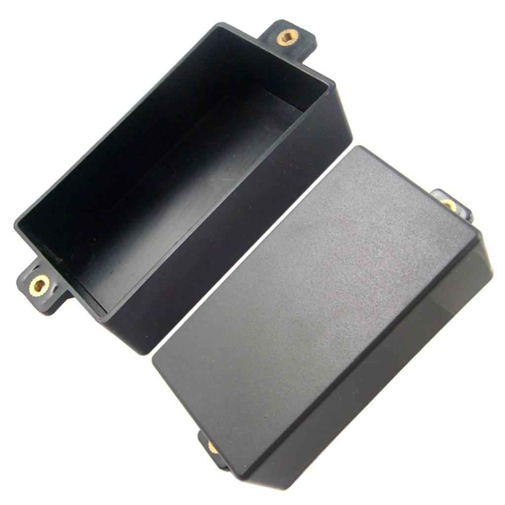 No Hole Closed Electric Guitar Pickup Humbucker Covers Double Coil Black