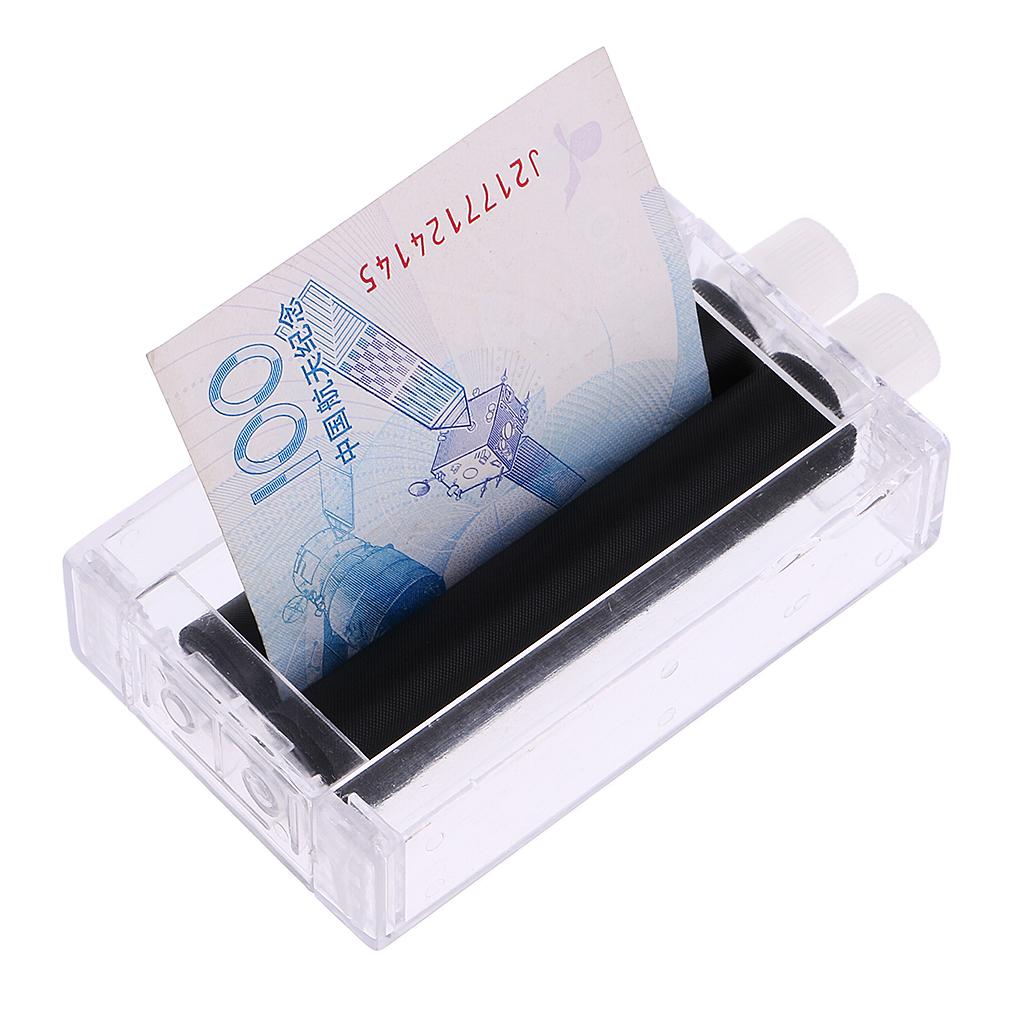 2xMoney Maker Printing Machine Printer Magic Trick Toys Magician Props clear