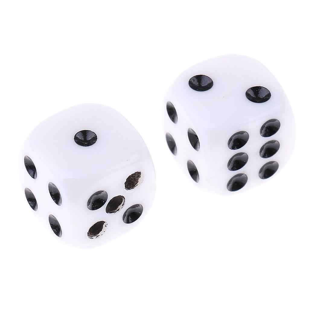 2pcs Russian Dice Deluxe Forcing Dice Magic Tircks Props Stage Accessories