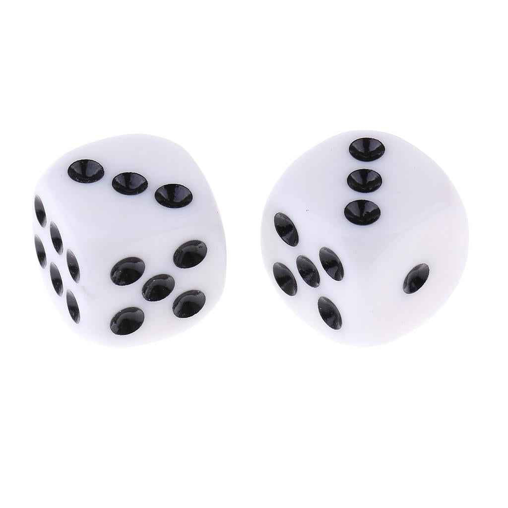 2pcs Russian Dice Deluxe Forcing Dice Magic Tircks Props Stage Accessories