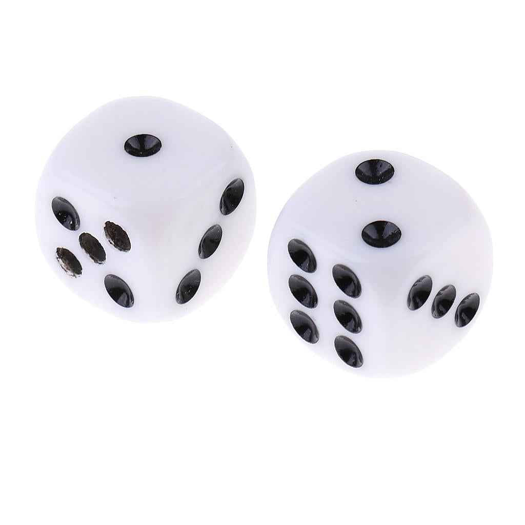 2pcs Russian Dice Deluxe Forcing Dice Magic Tircks Props Stage Accessories