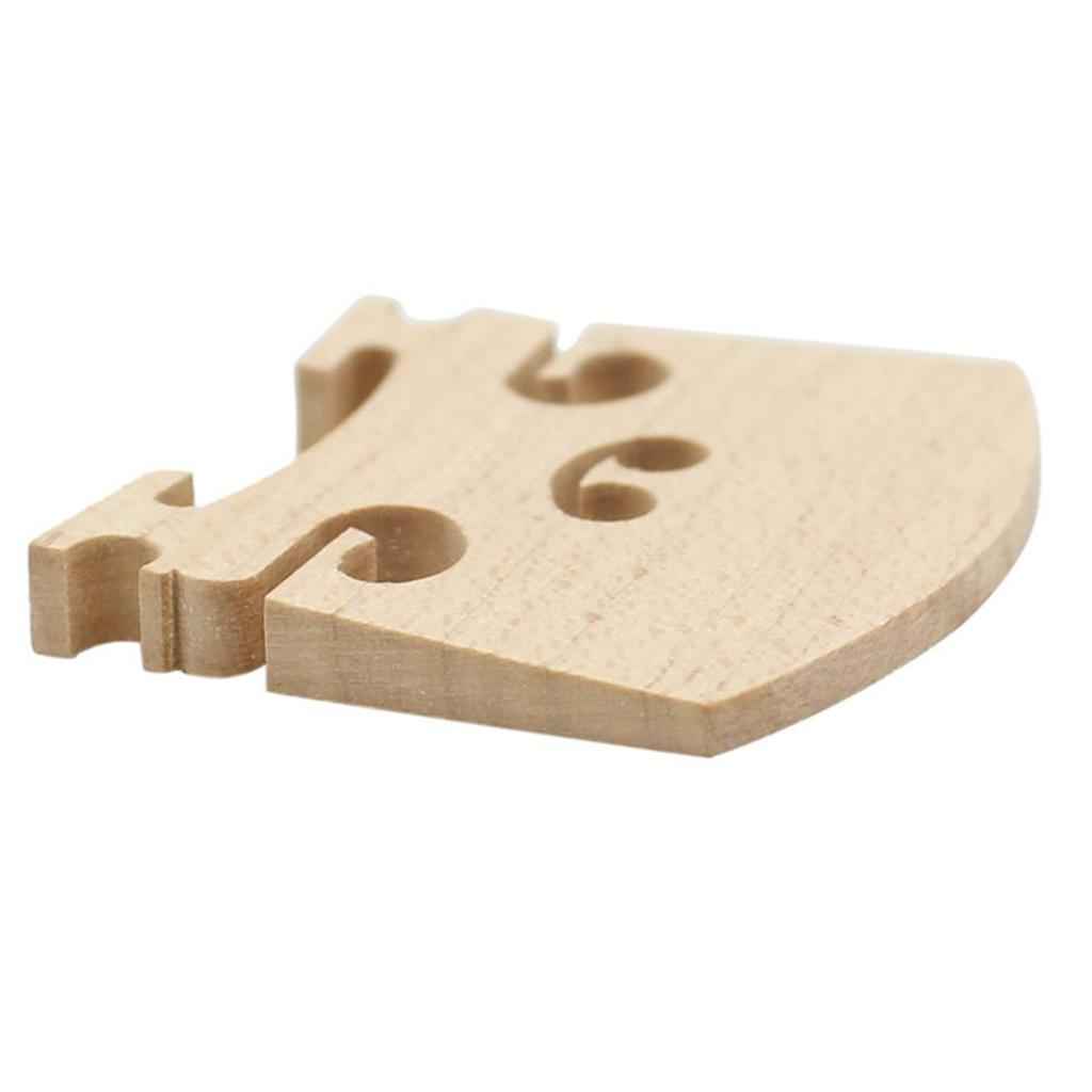 5PCS Maple Wood Violin Bridge for 4/4 Full Size Violin Replacement Durable